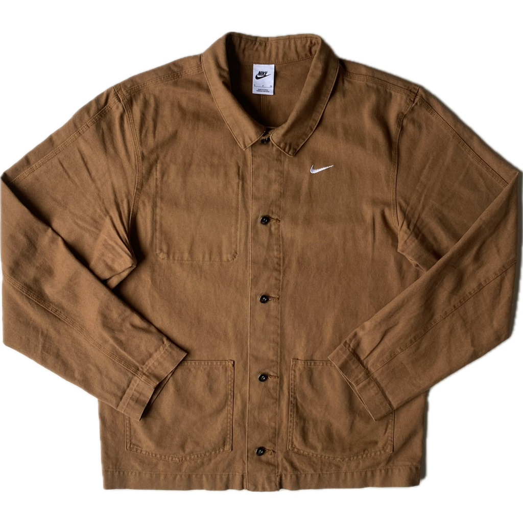 ✅ Veste Nike coton, marron, M