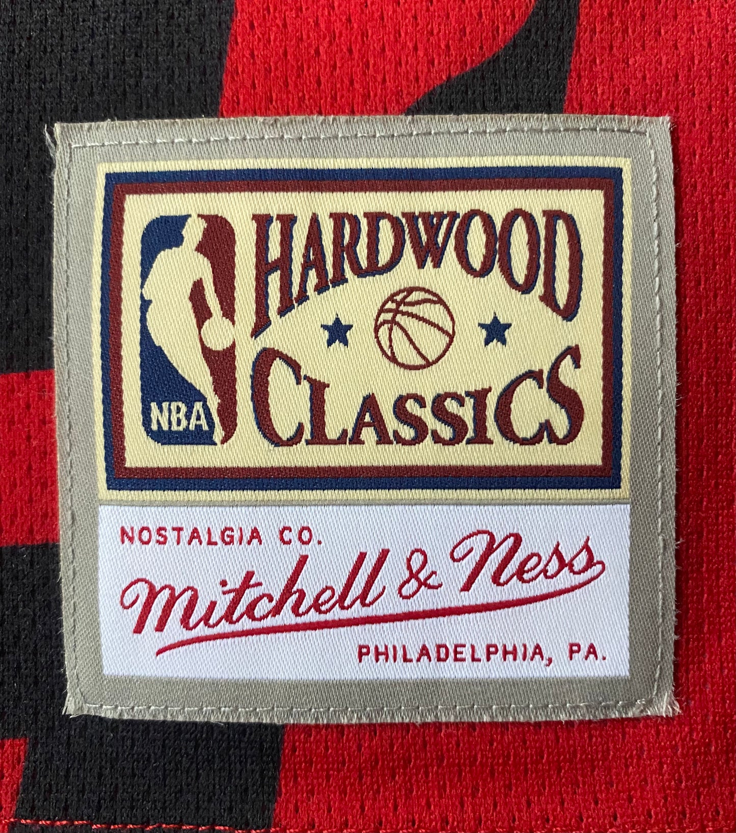 ✅ Maillot basket NBA Mitchell & Ness, Miami Heat, rouge, XL