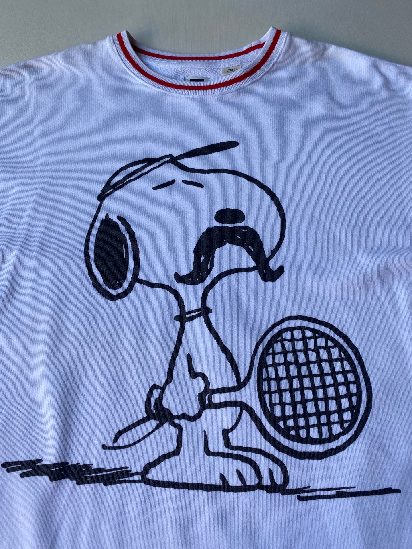 ✅ Pull Levi's x Snoopy, blanc, L oversize