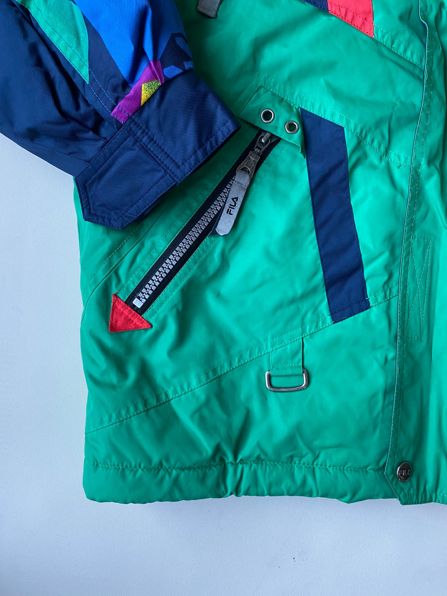 ✅ manteau vintage Fila, multicolore, L/XL