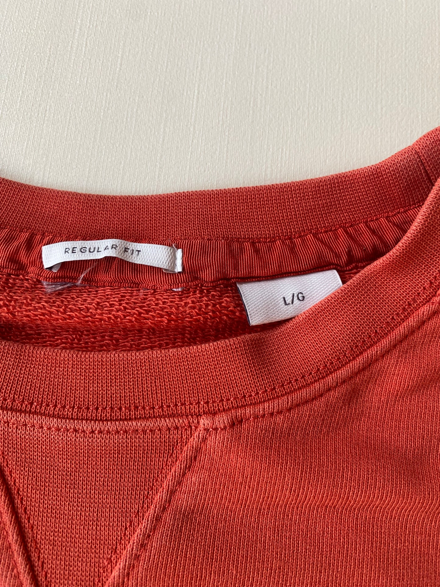 ✅ Pull Timberland brodé, orange, L