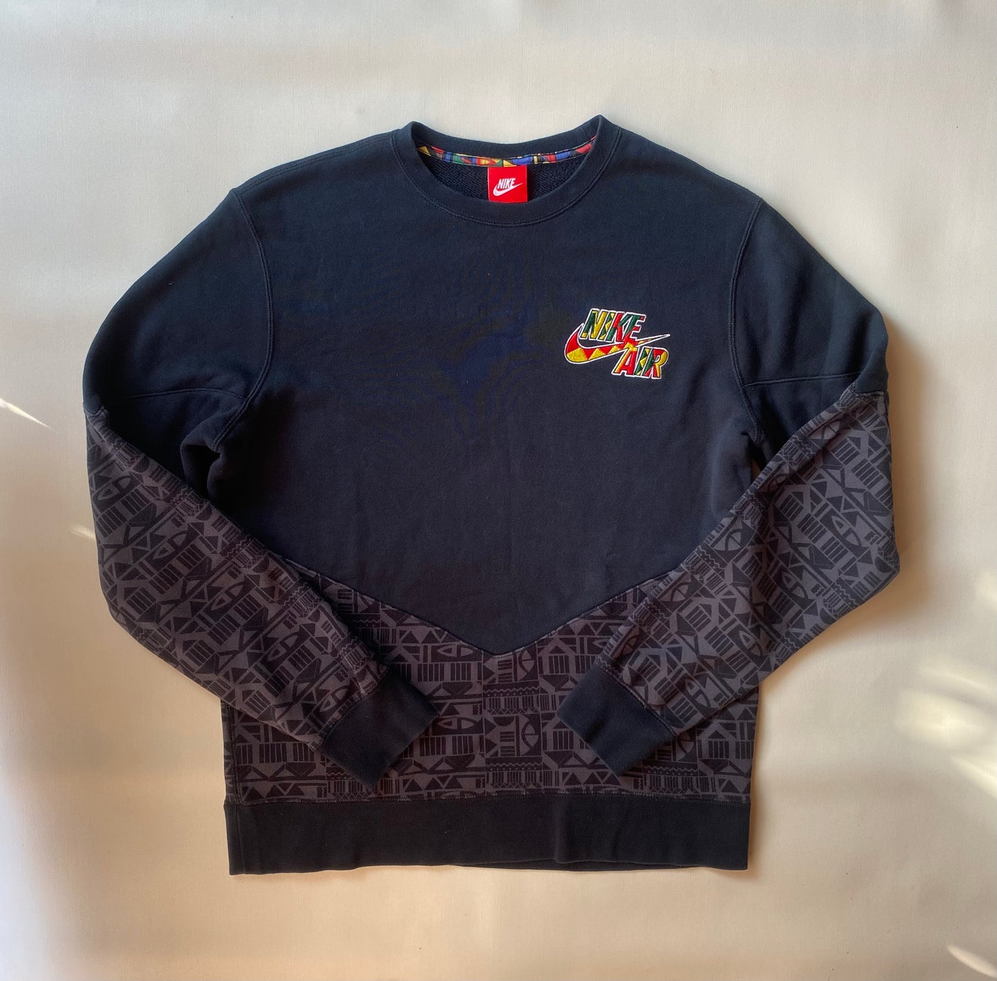 ✅ Pull Nike, Gris/Noir, L