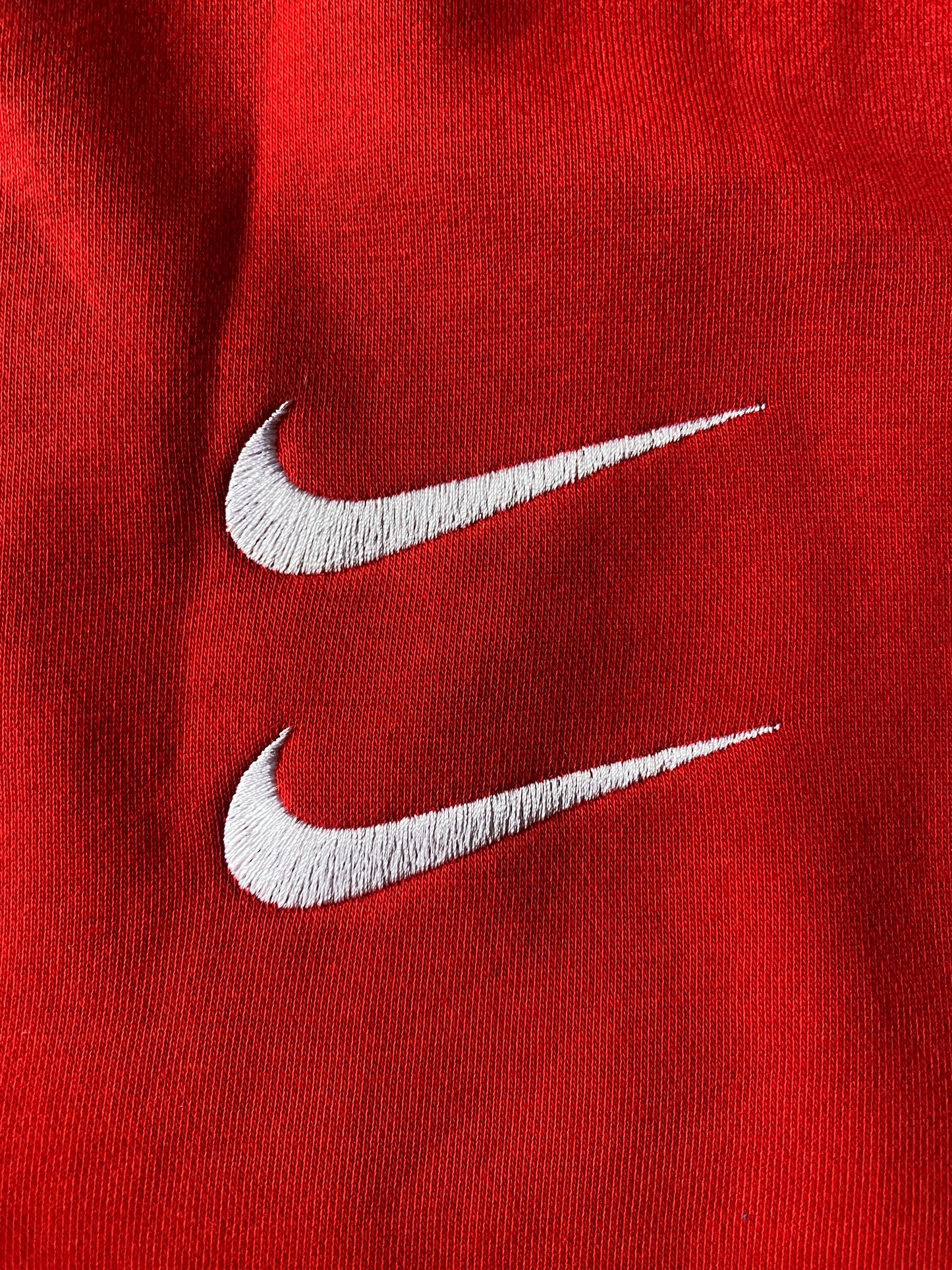 ✅ Pull Nike double swoosh, rouge, XL