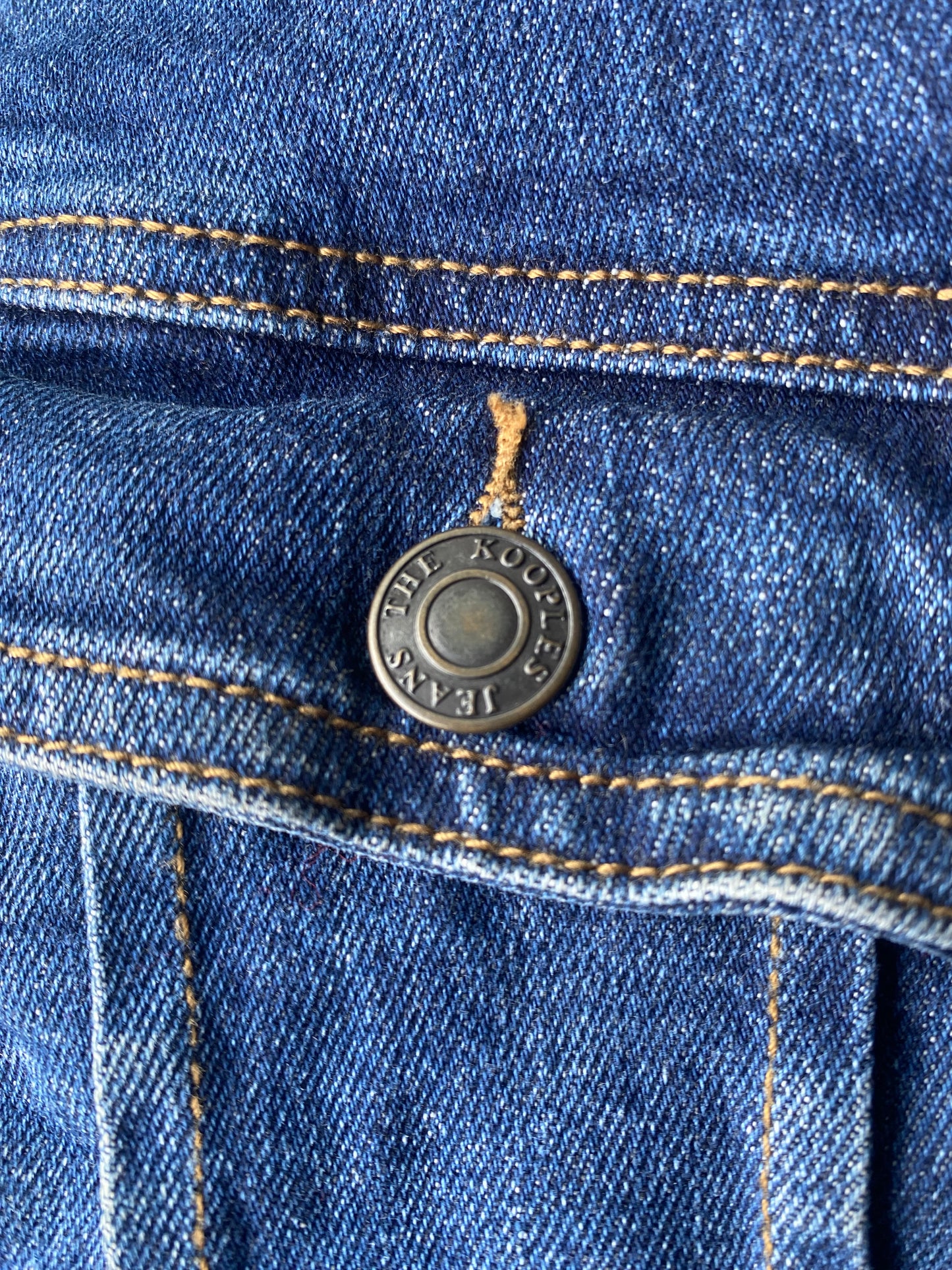 ✅ Veste jean polaire The Kooples, bleu jean, S