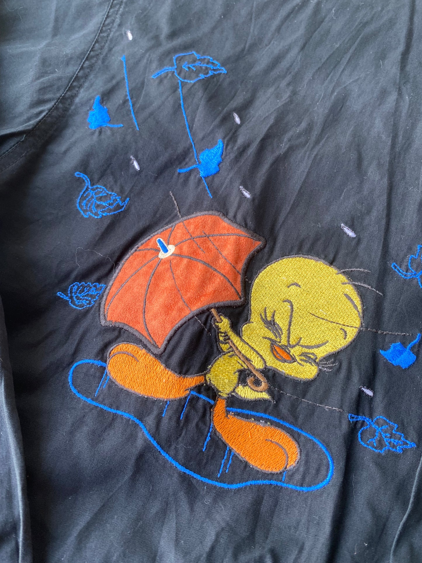 ✅ Chemise Looney Tunes Titi, noir, L