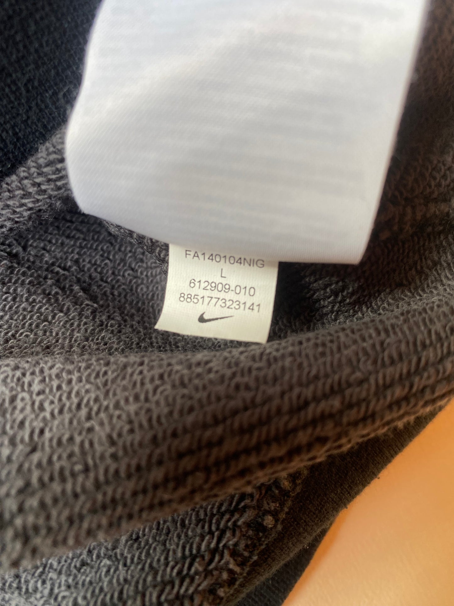 ✅ Pull Nike, Gris/Noir, L