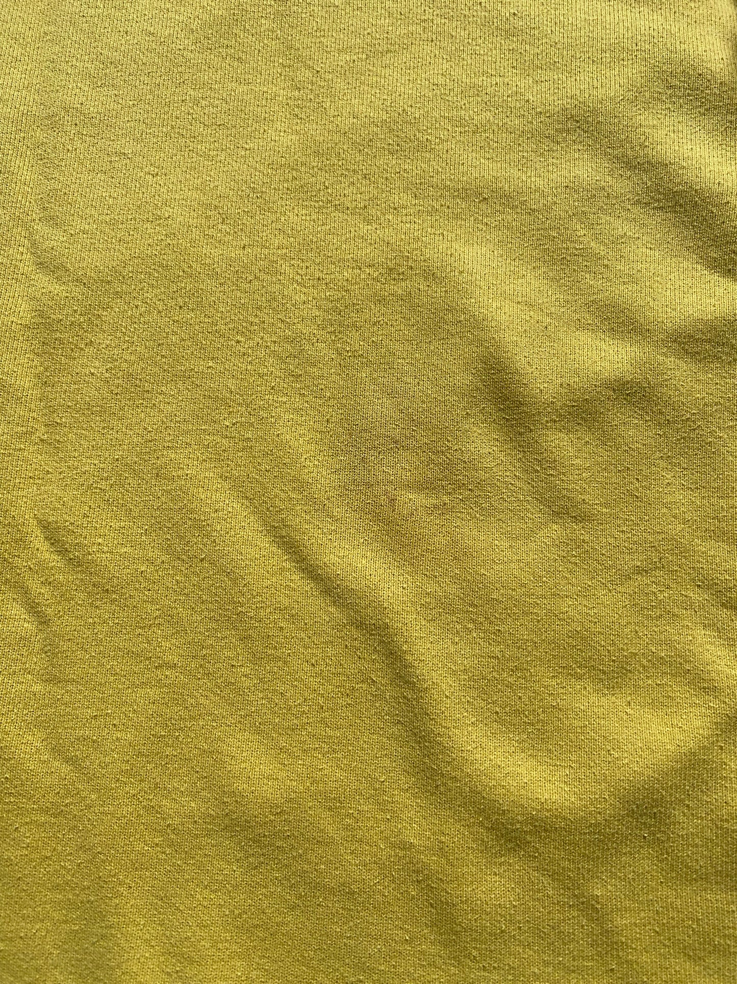 ✅ Pull Nike vintage brodé, jaune moutarde, XL