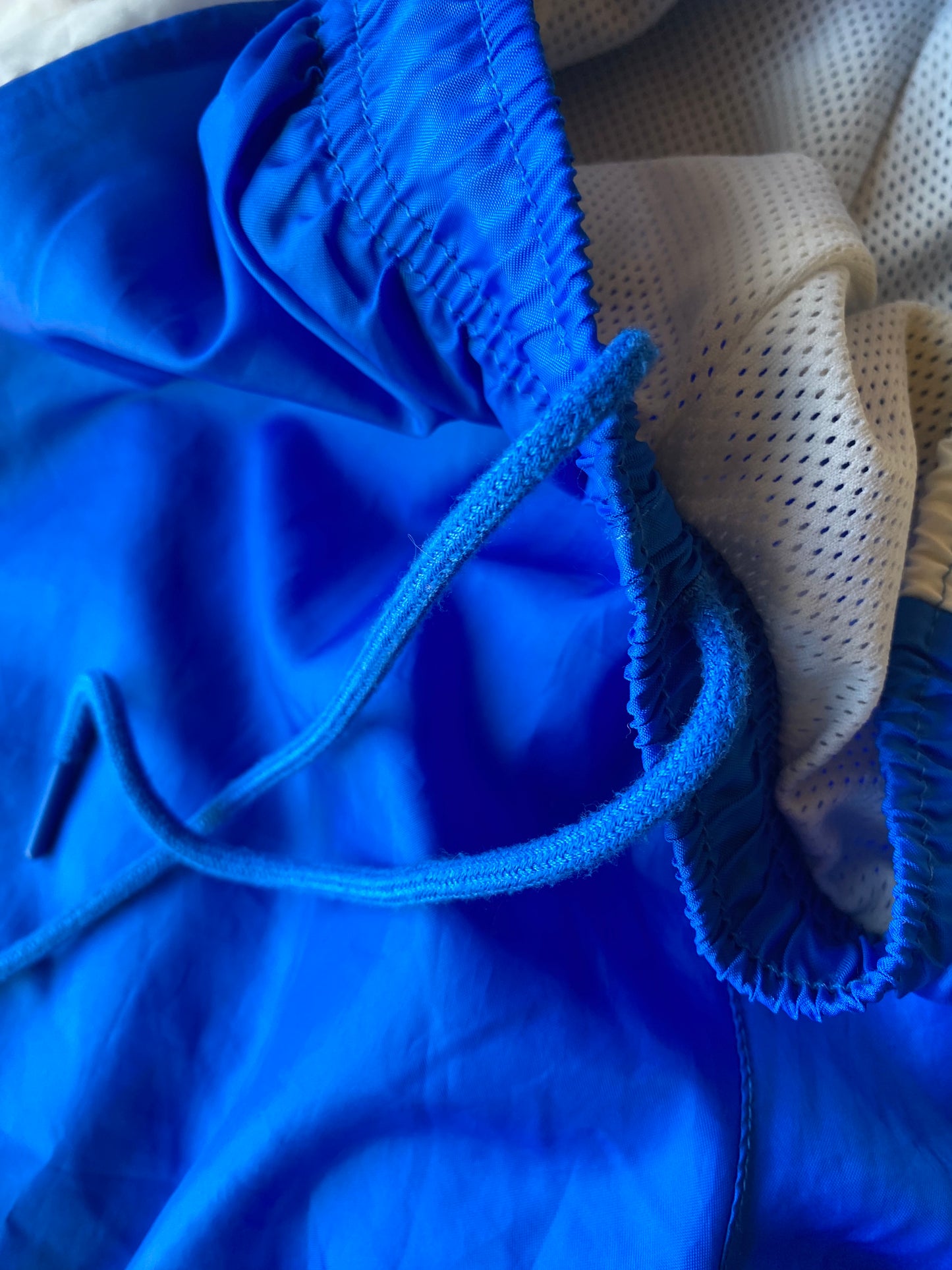 ✅ Pantalon jogging Nike, bleu / blanc / jaune, M (38)