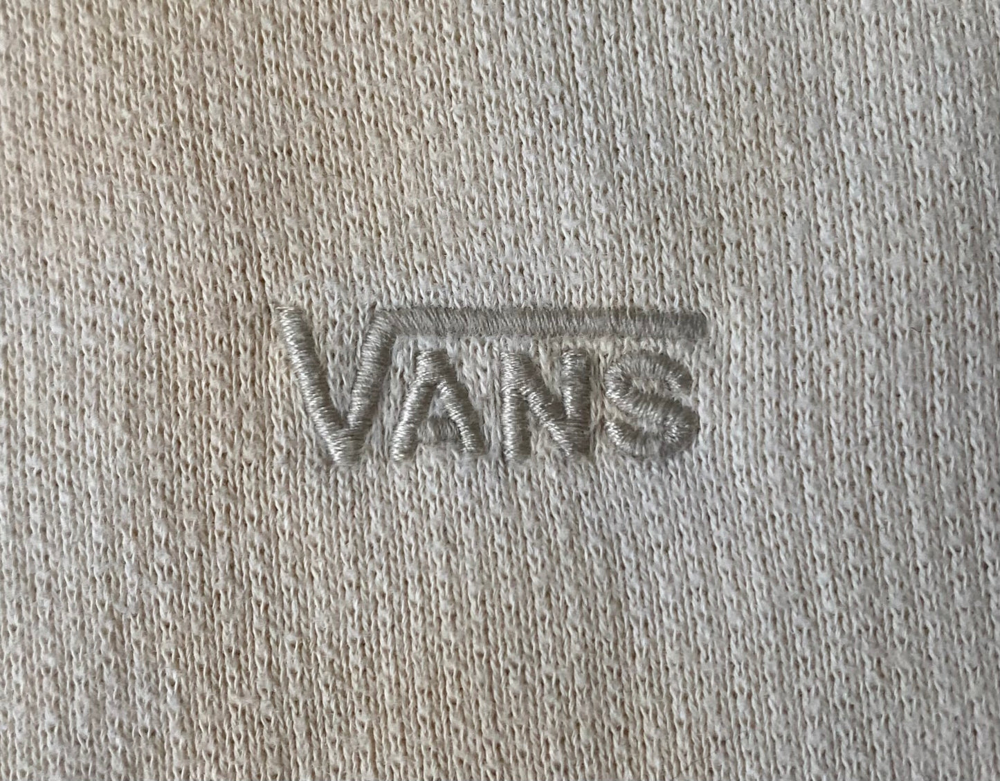 ✅ Pull à capuche vans, tie & die beige et crème, M