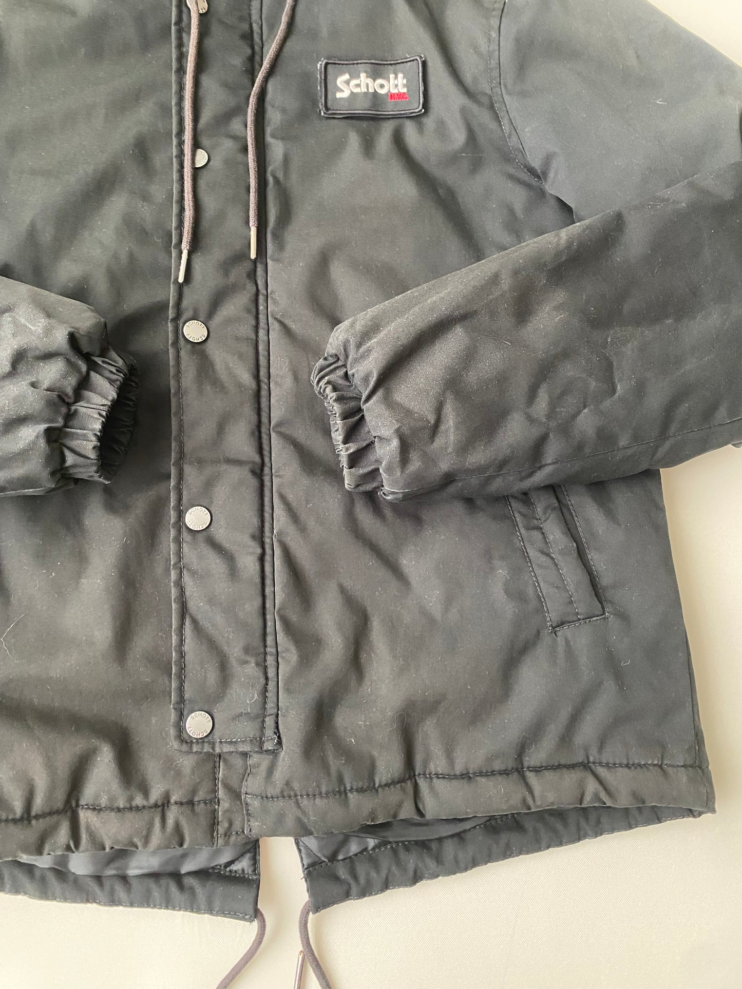 ✅ Manteau Schott, noir, M