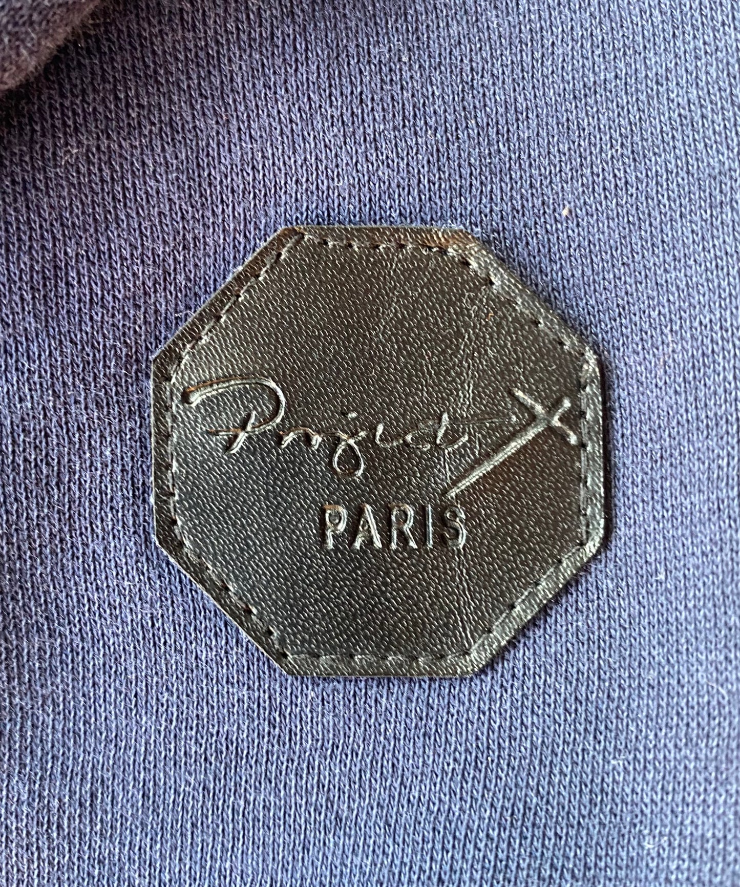 ✅ Pull Projet x Paris, bleu marine, L (légèrement cintré)