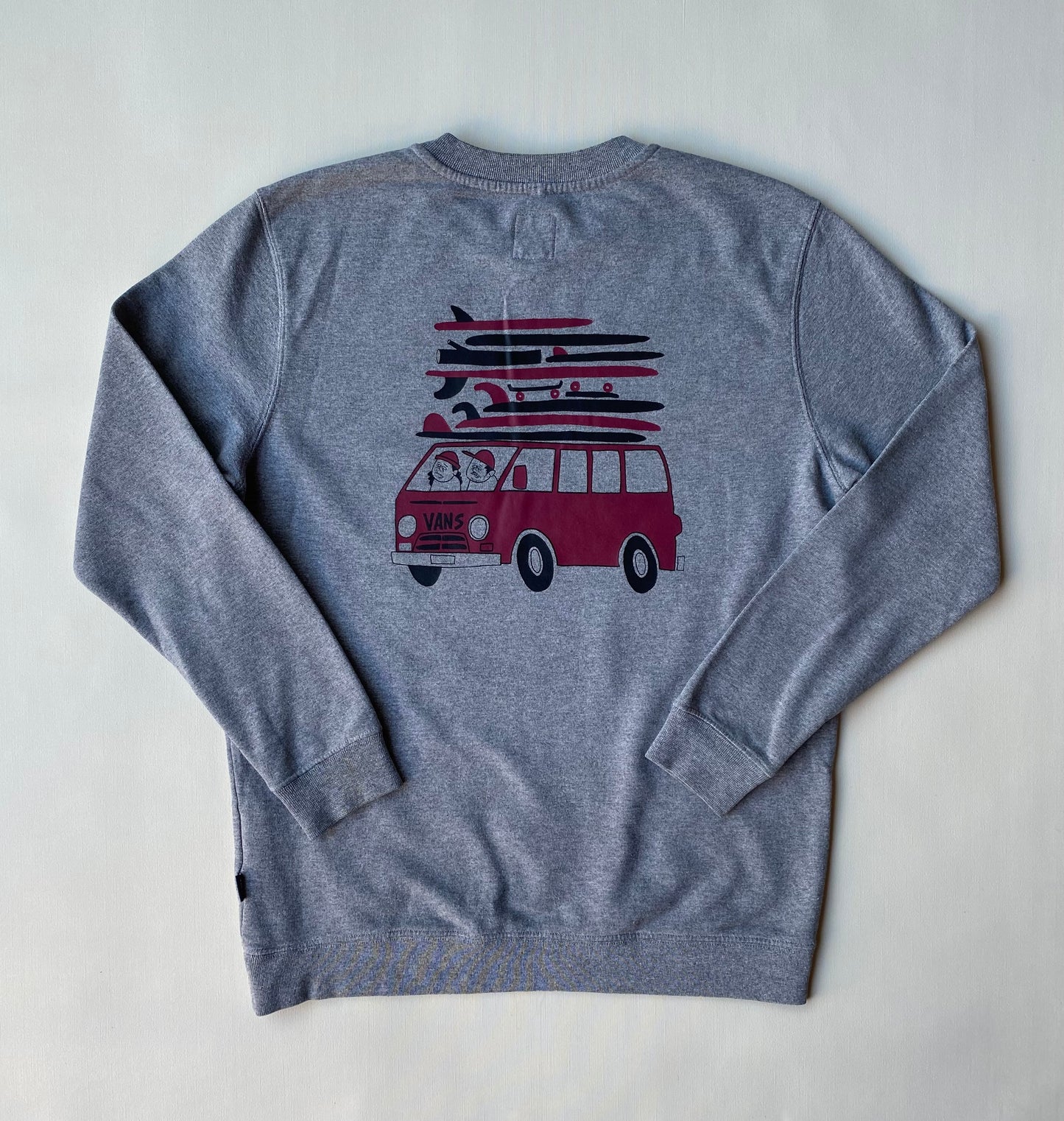 ✅ Pull Vans, gris, XL enfant