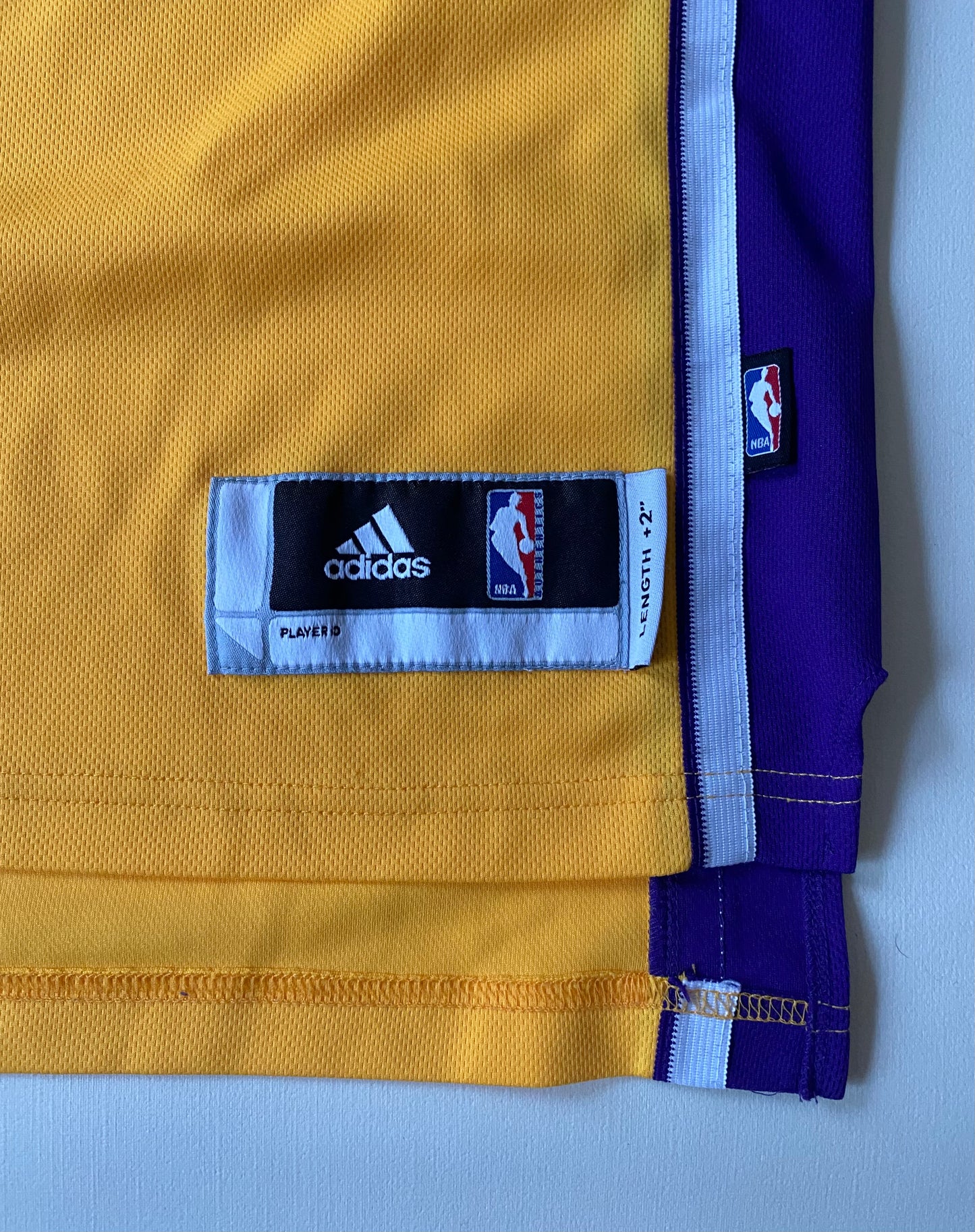 ✅ Maillot NBA Lakers Adidas, Dwight Howard, jaune, M