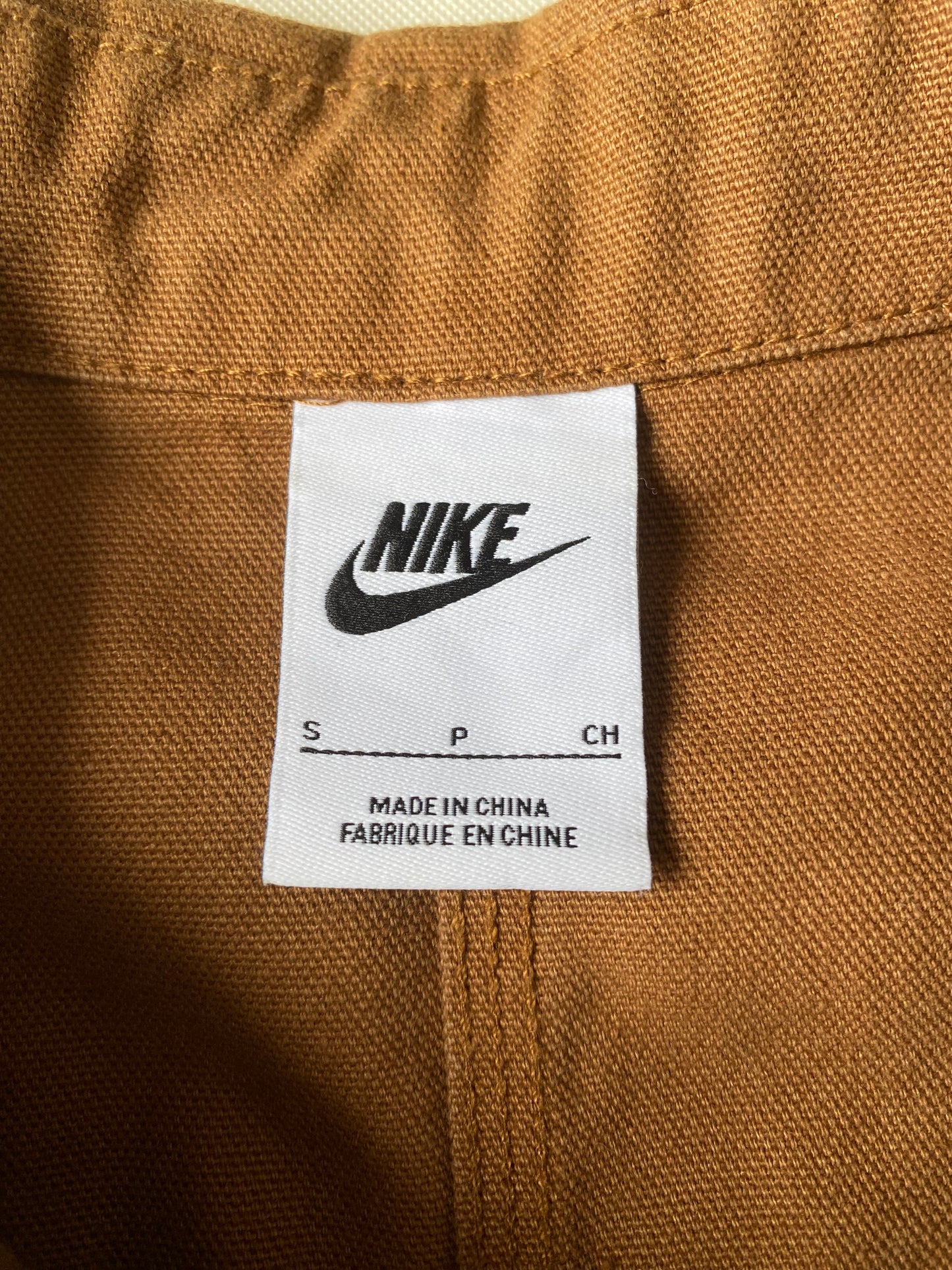 ✅ Veste Nike coton, marron, M