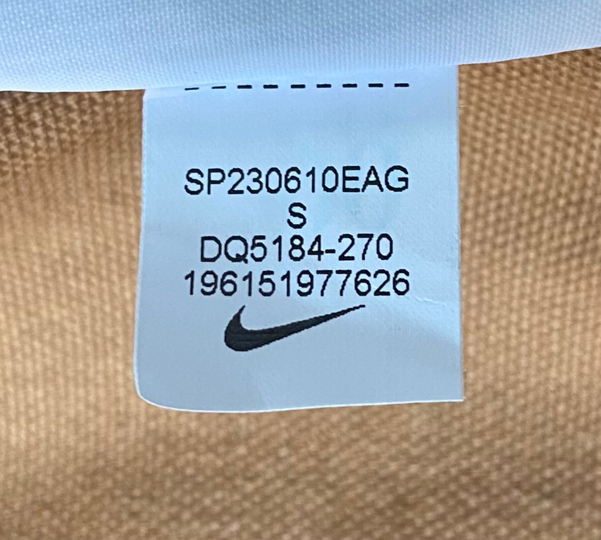 ✅ Veste Nike coton, marron, M