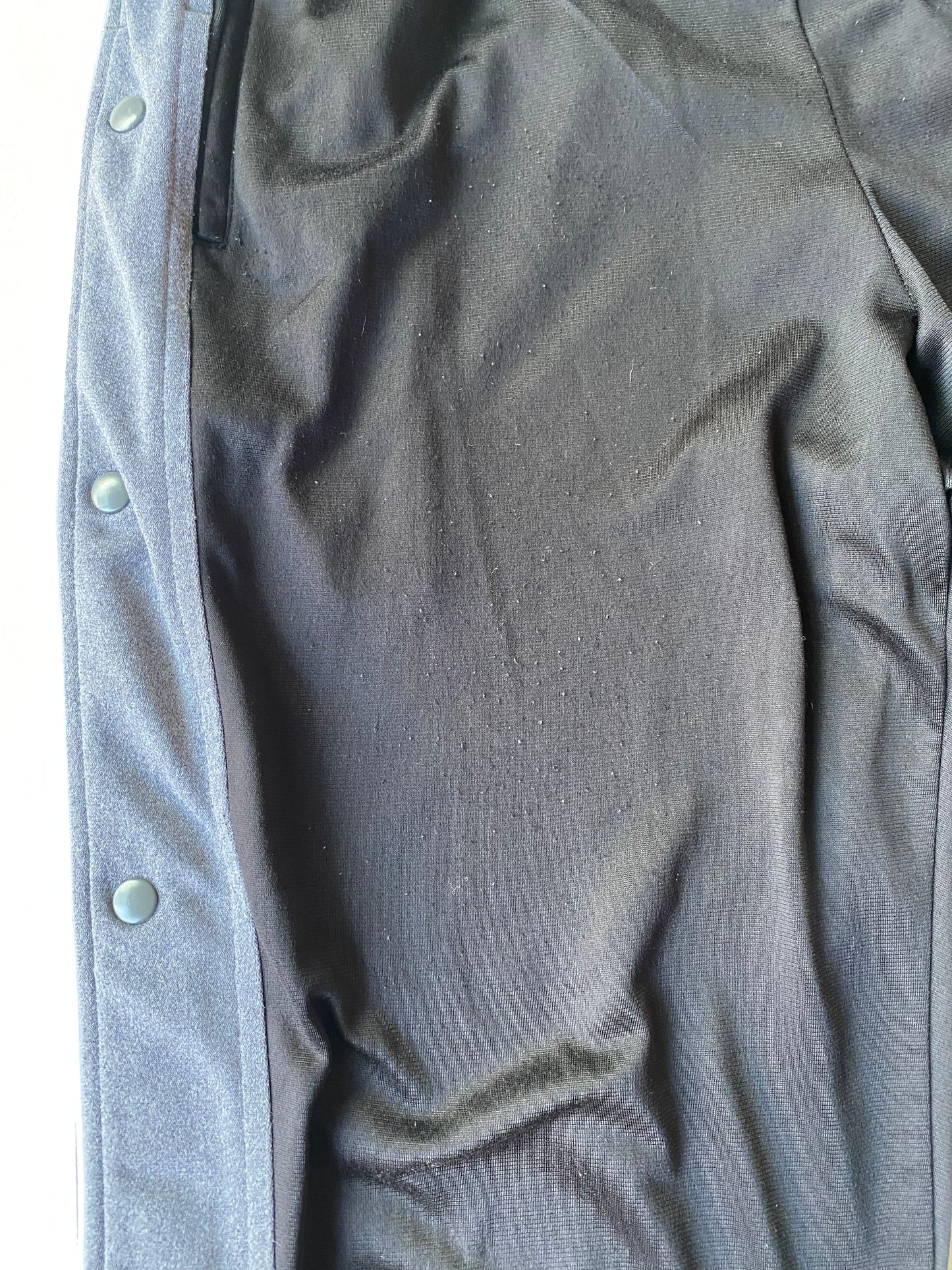 ✅ Pantalon Nike vintage boutons pression, noir, M légèrement cintré (38)