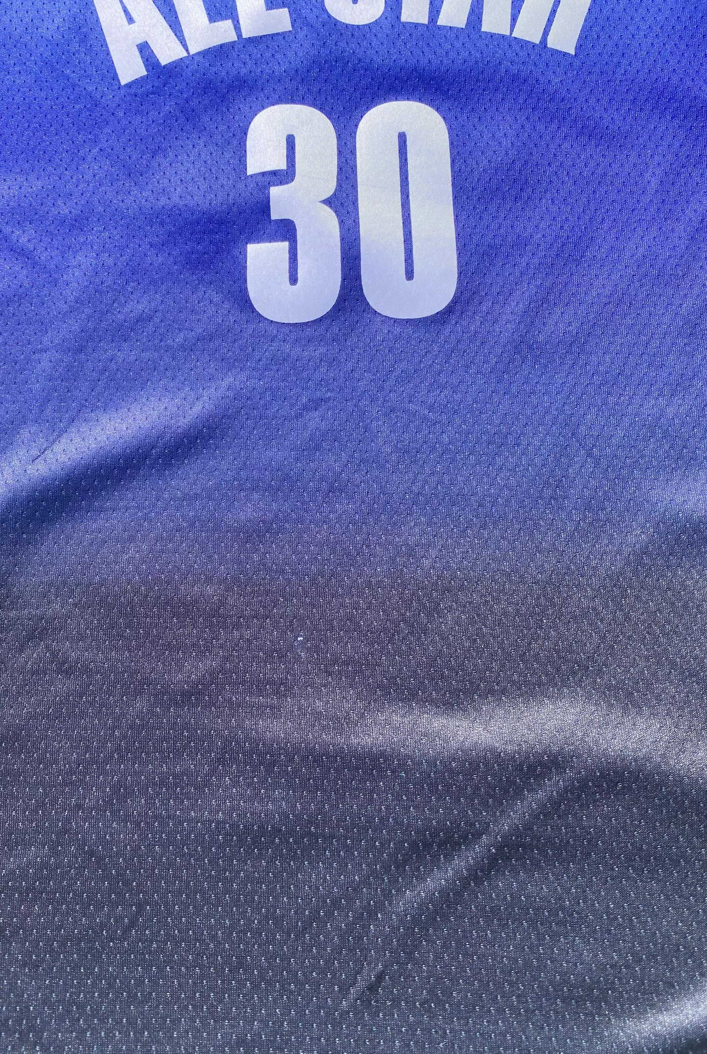 ✅ Maillot NBA All-Star Stephen Curry, bleu et blanc, S