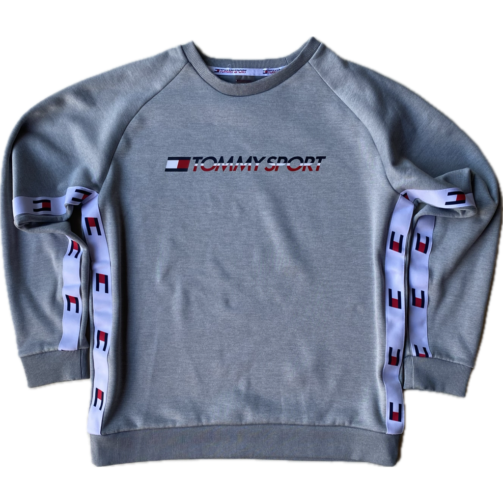 ✅ Pull Tommy Hilfiger sport, gris, M