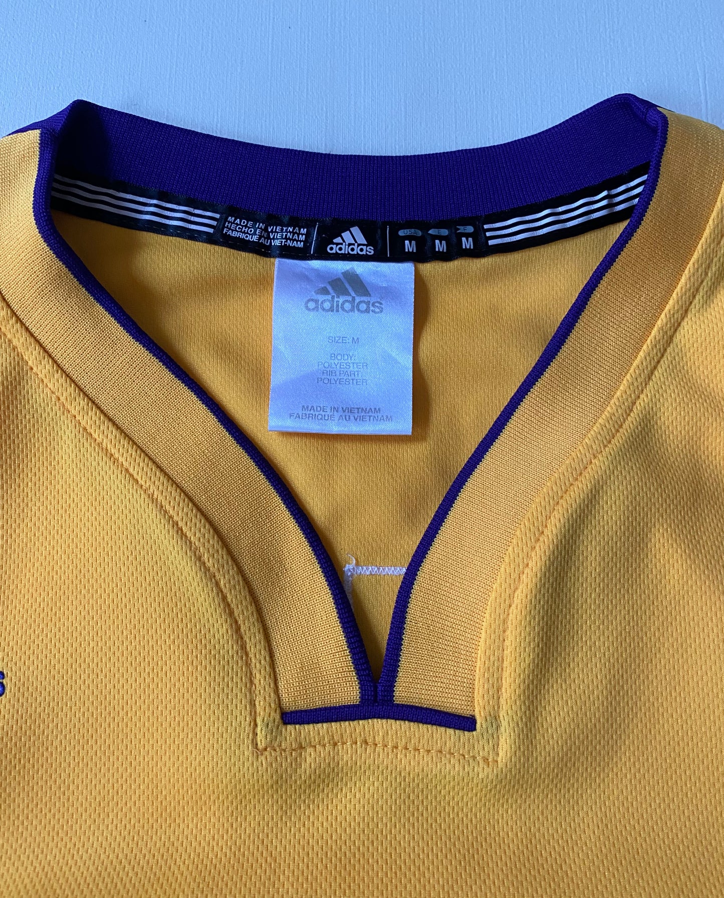 ✅ Maillot NBA Lakers Adidas, Dwight Howard, jaune, M