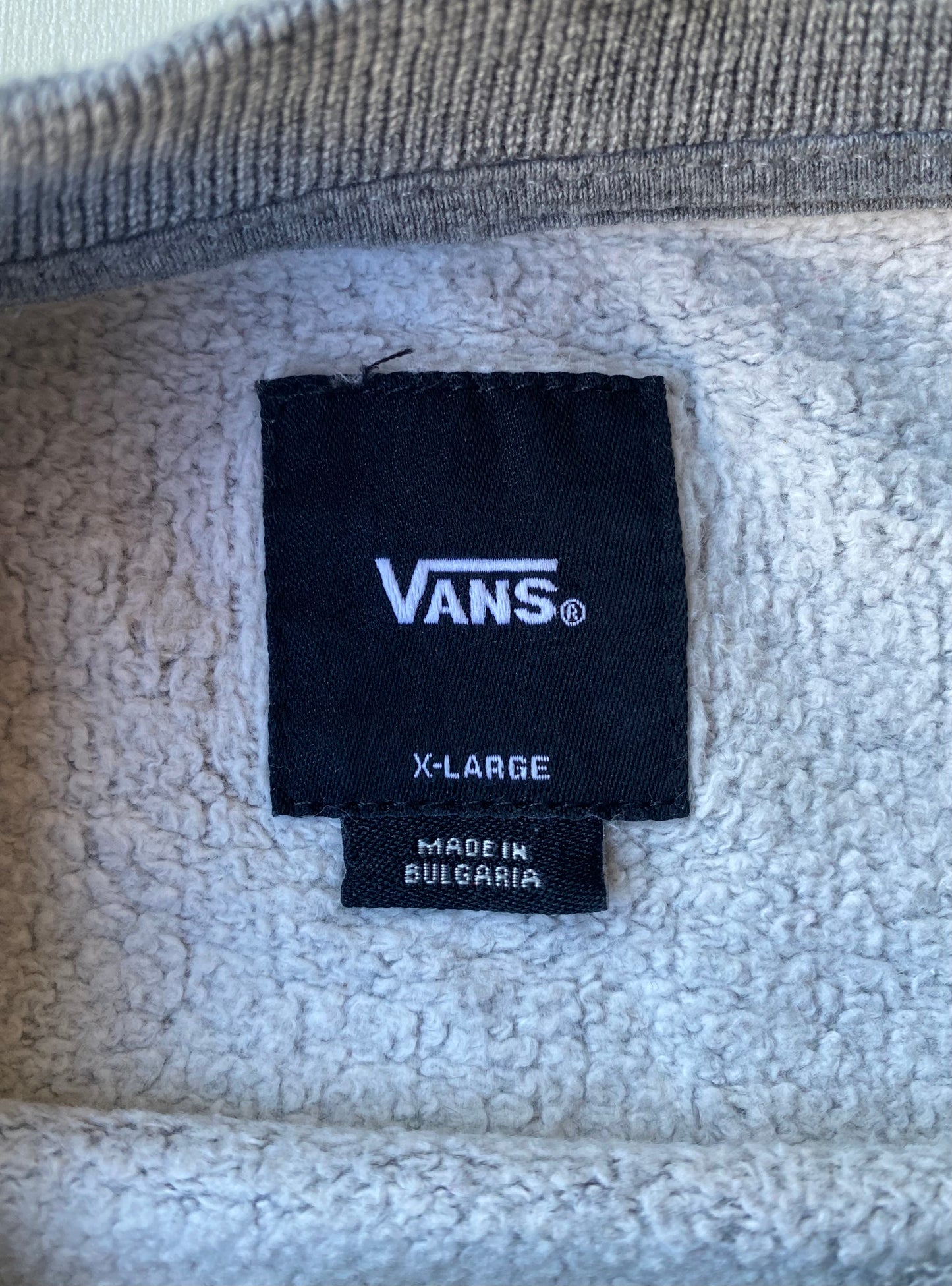 ✅ Pull Vans, gris, XL enfant
