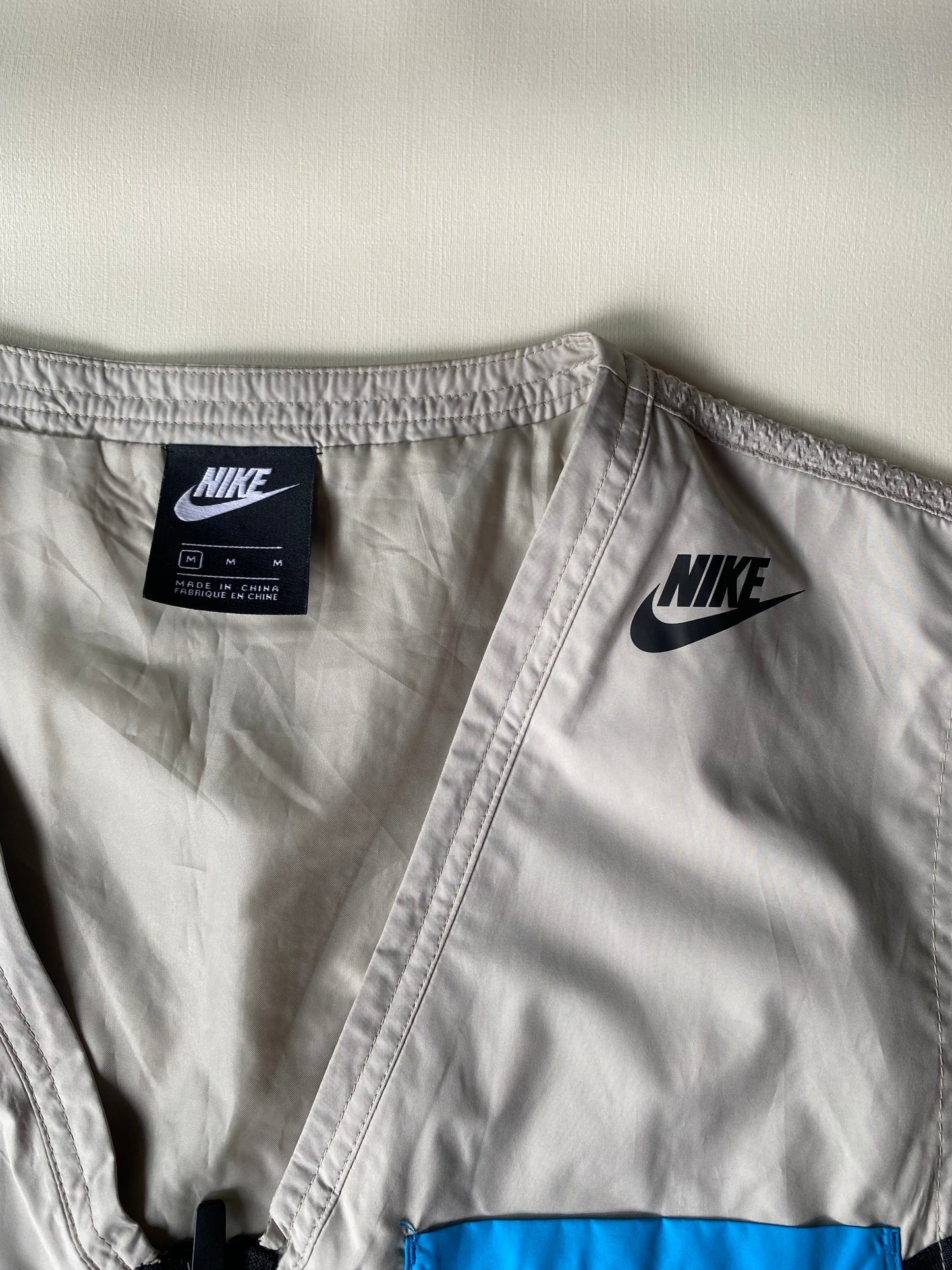 ✅ Gilet sans manches Nike, gris clair, M