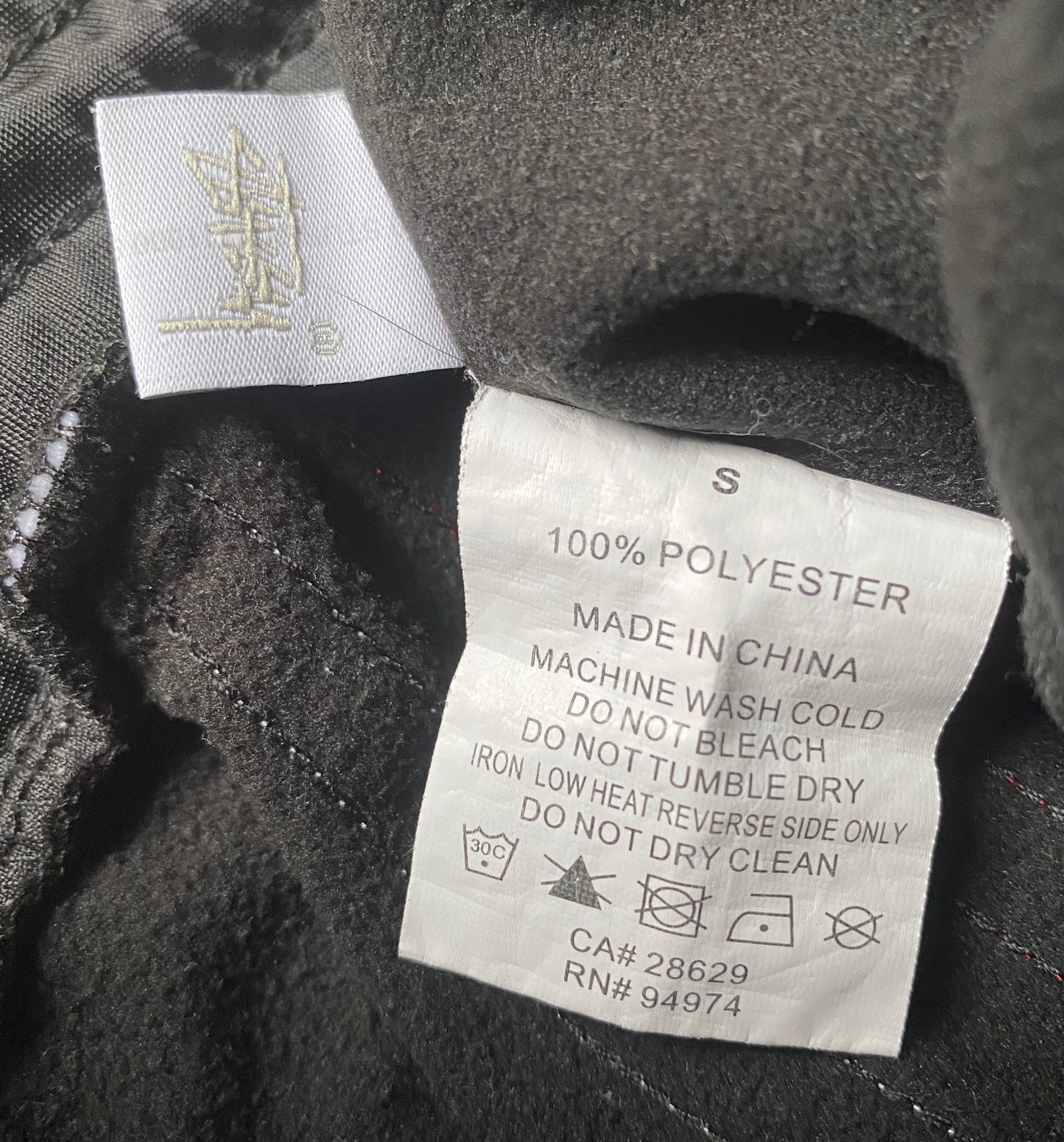 ✅ Pantalon jogging Stussy, noir, S (36)