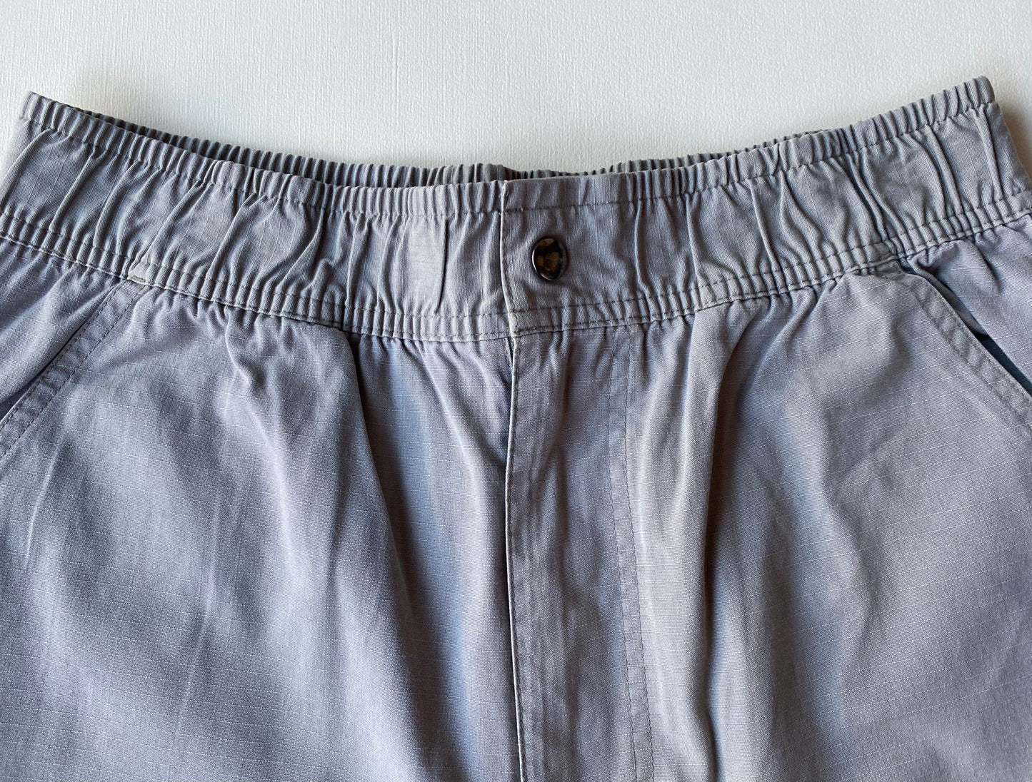 ✅ Pantalon en toile Nike, gris / beige, M (38-40)
