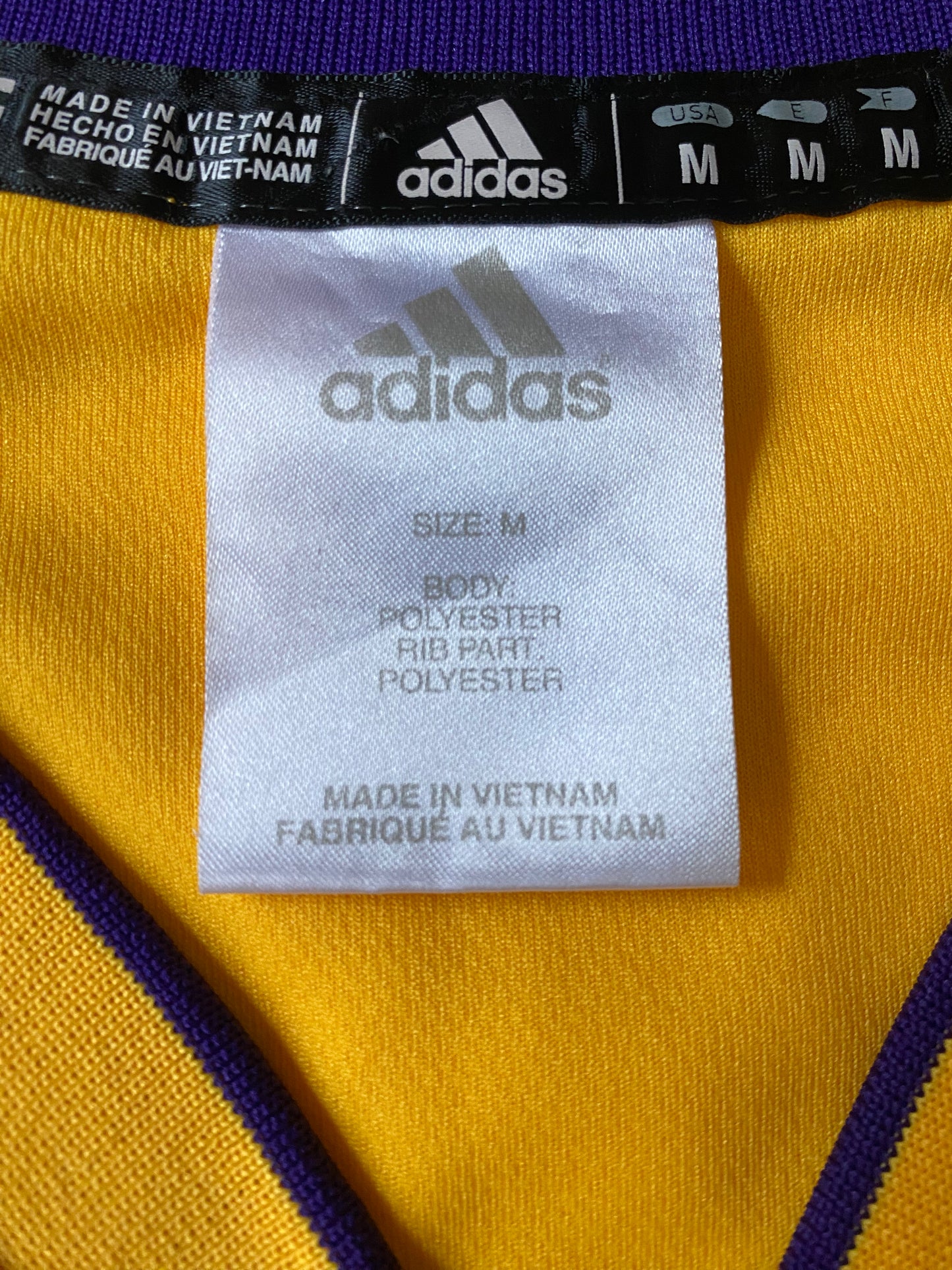 ✅ Maillot NBA Lakers Adidas, Dwight Howard, jaune, M