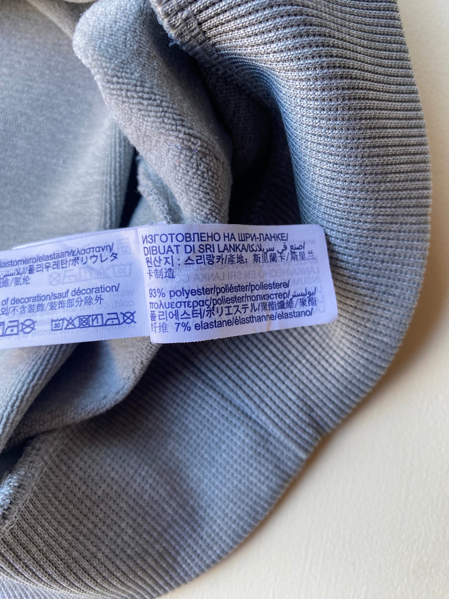 ✅ Pull Tommy Hilfiger sport, gris, M