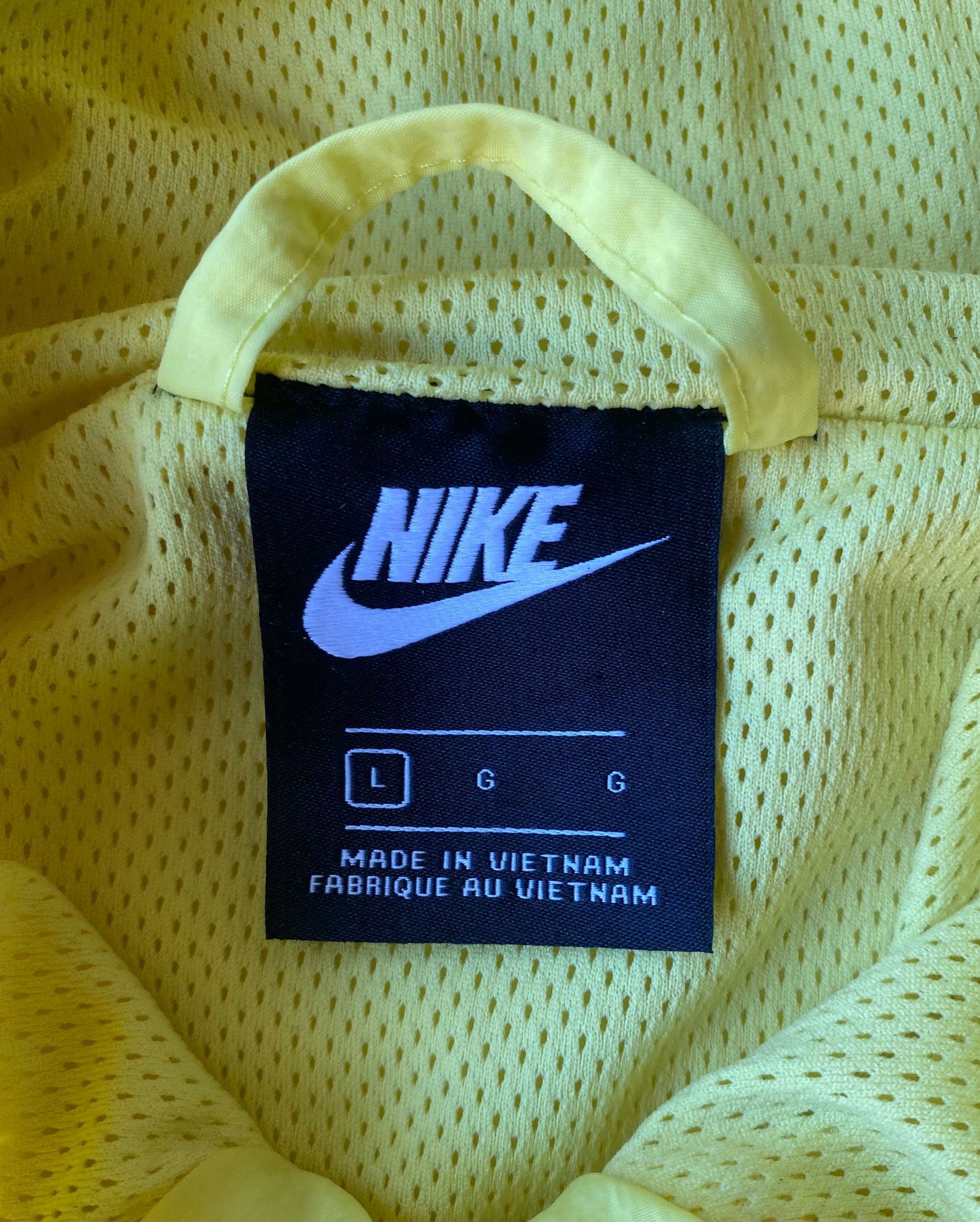 ✅ veste coupe-vent Nike, Jaune clair, L oversize