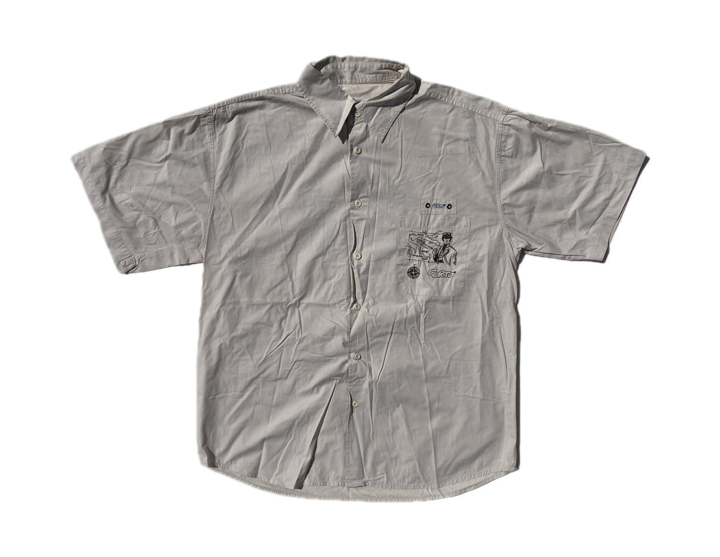 ✅ Chemisette collector Corto Maltese, beige, L
