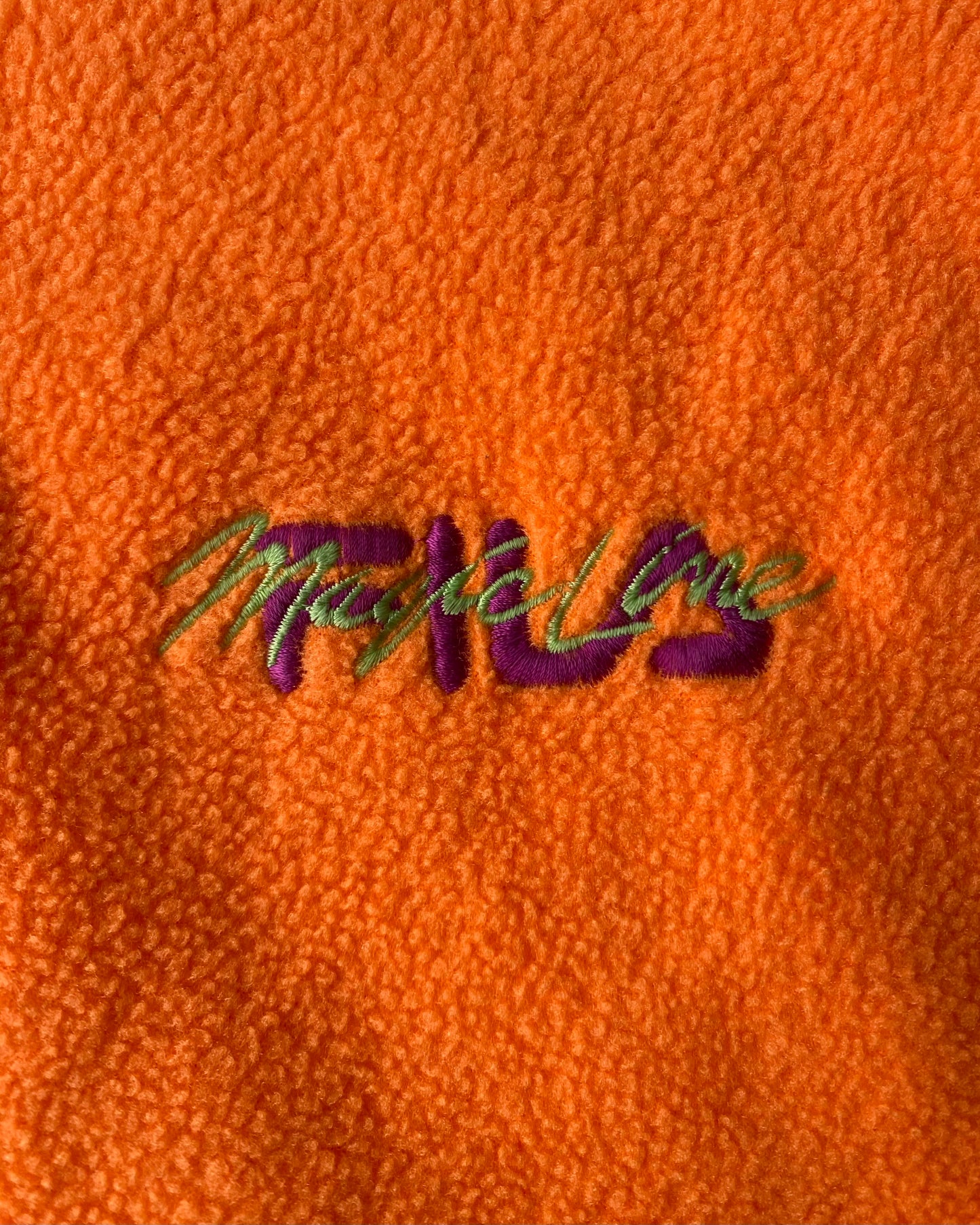 ✅ Polaire vintage Fila, orange, S