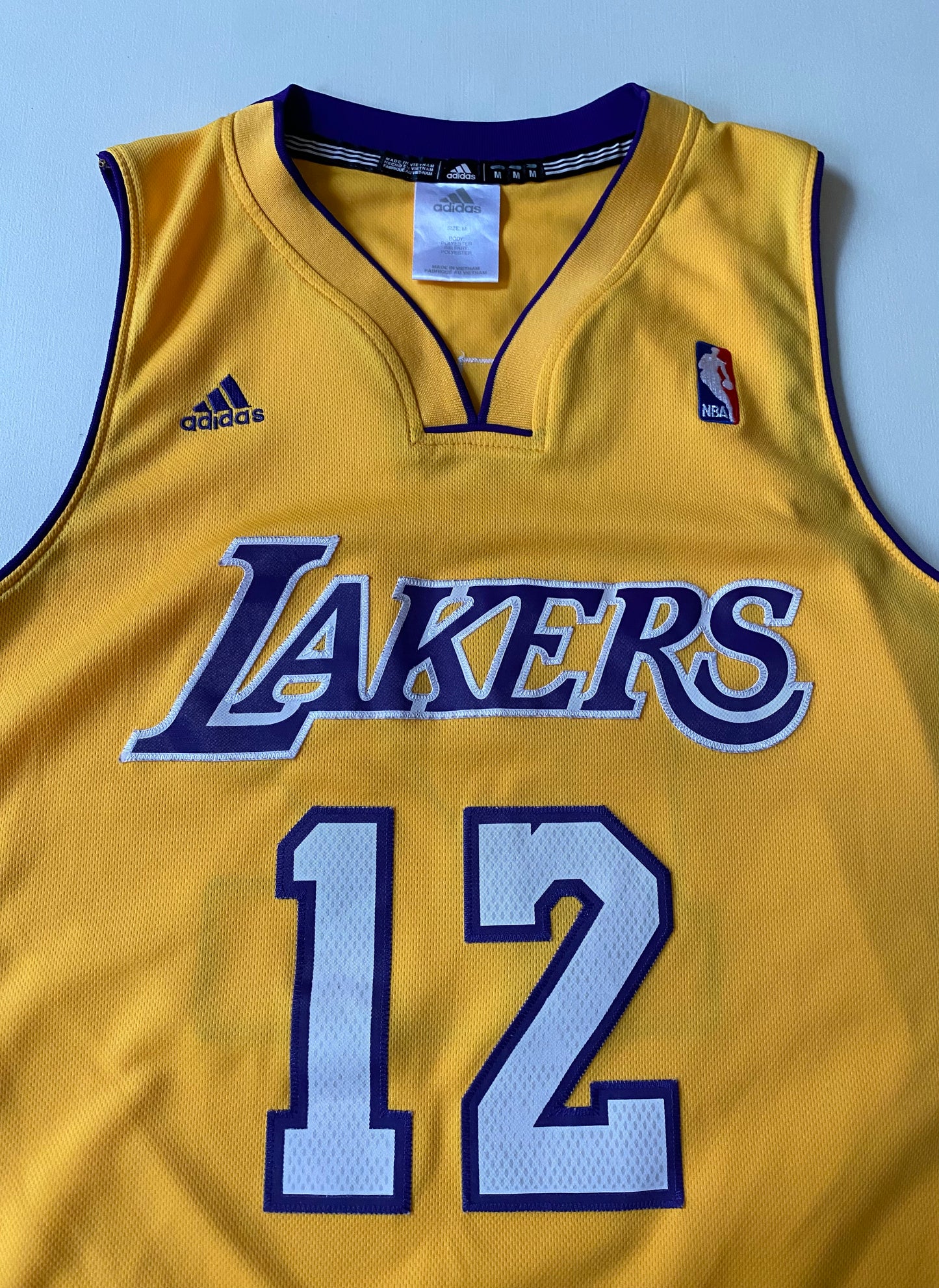 ✅ Maillot NBA Lakers Adidas, Dwight Howard, jaune, M