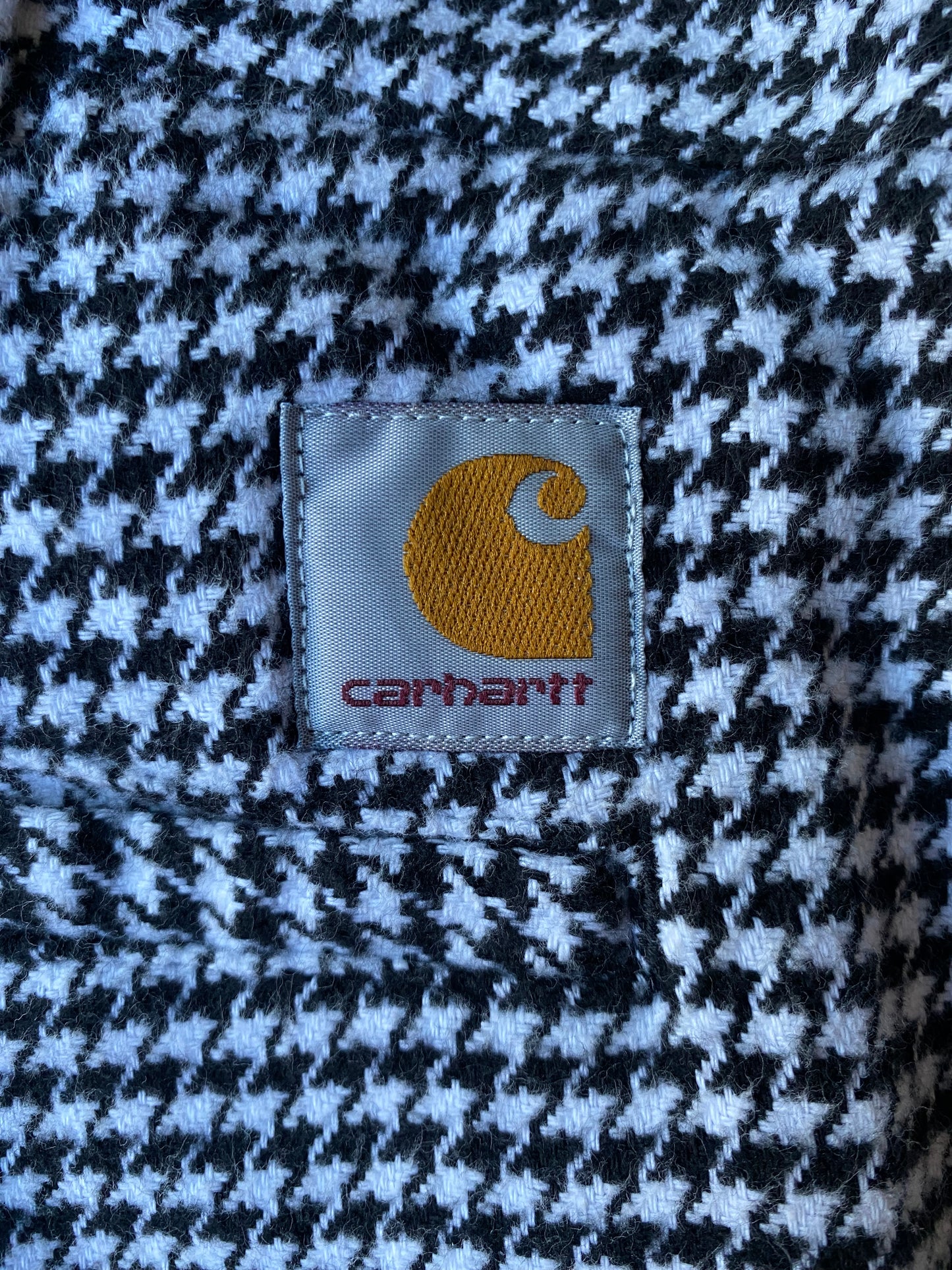 ✅ Pantalon Carhartt, noir et blanc, M oversize