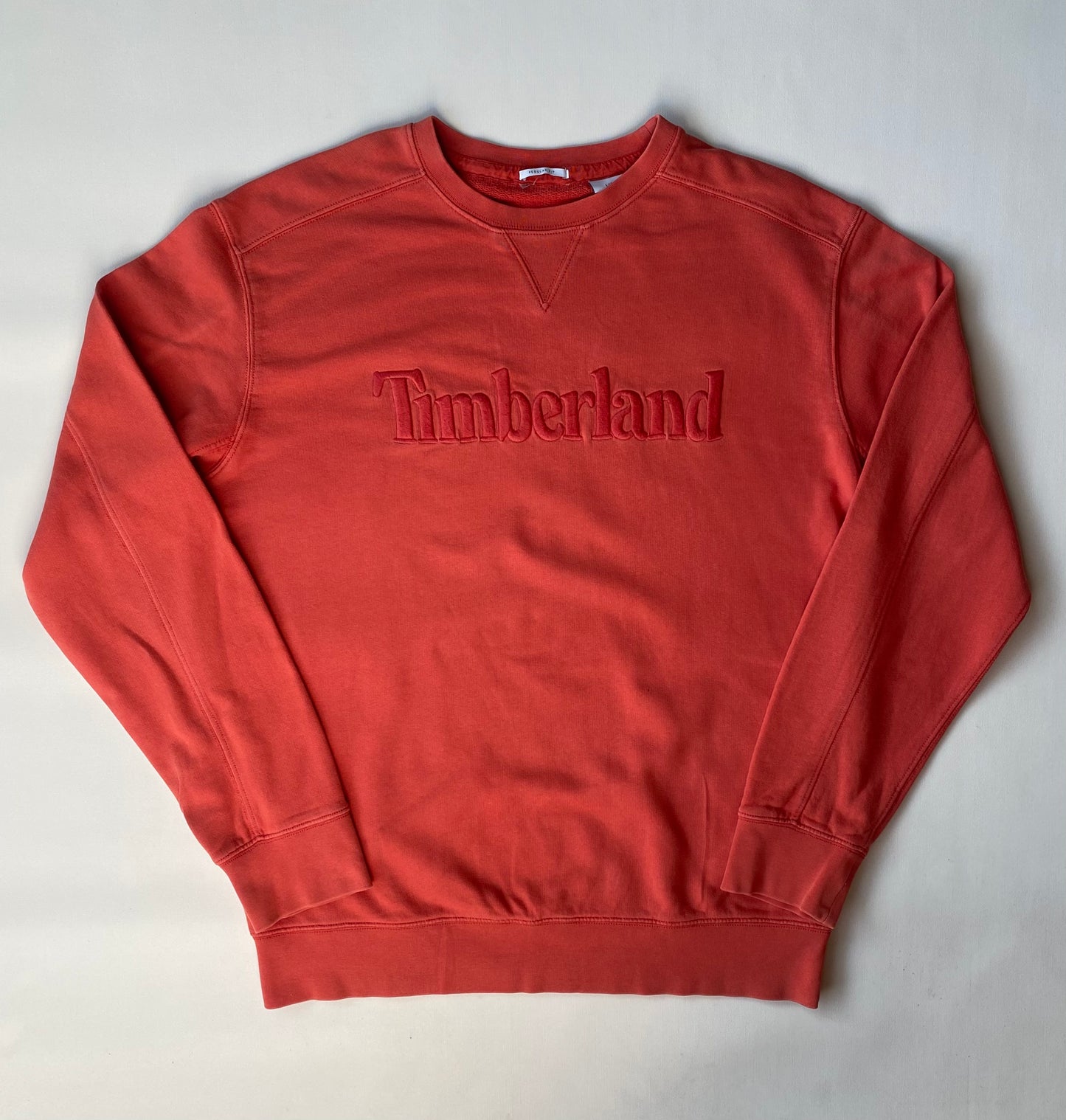✅ Pull Timberland brodé, orange, L