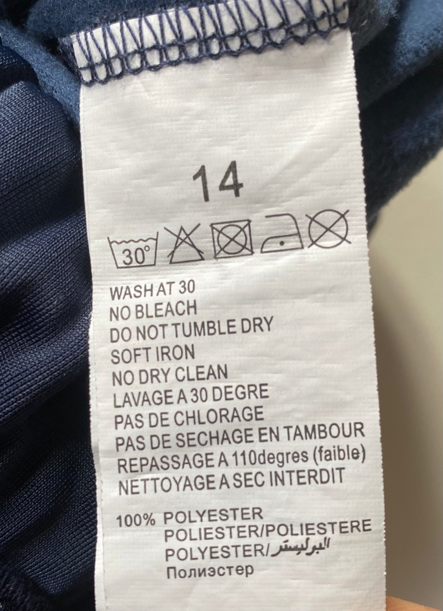 ✅ Pantalon jogging Levi's, bleu marine, XS