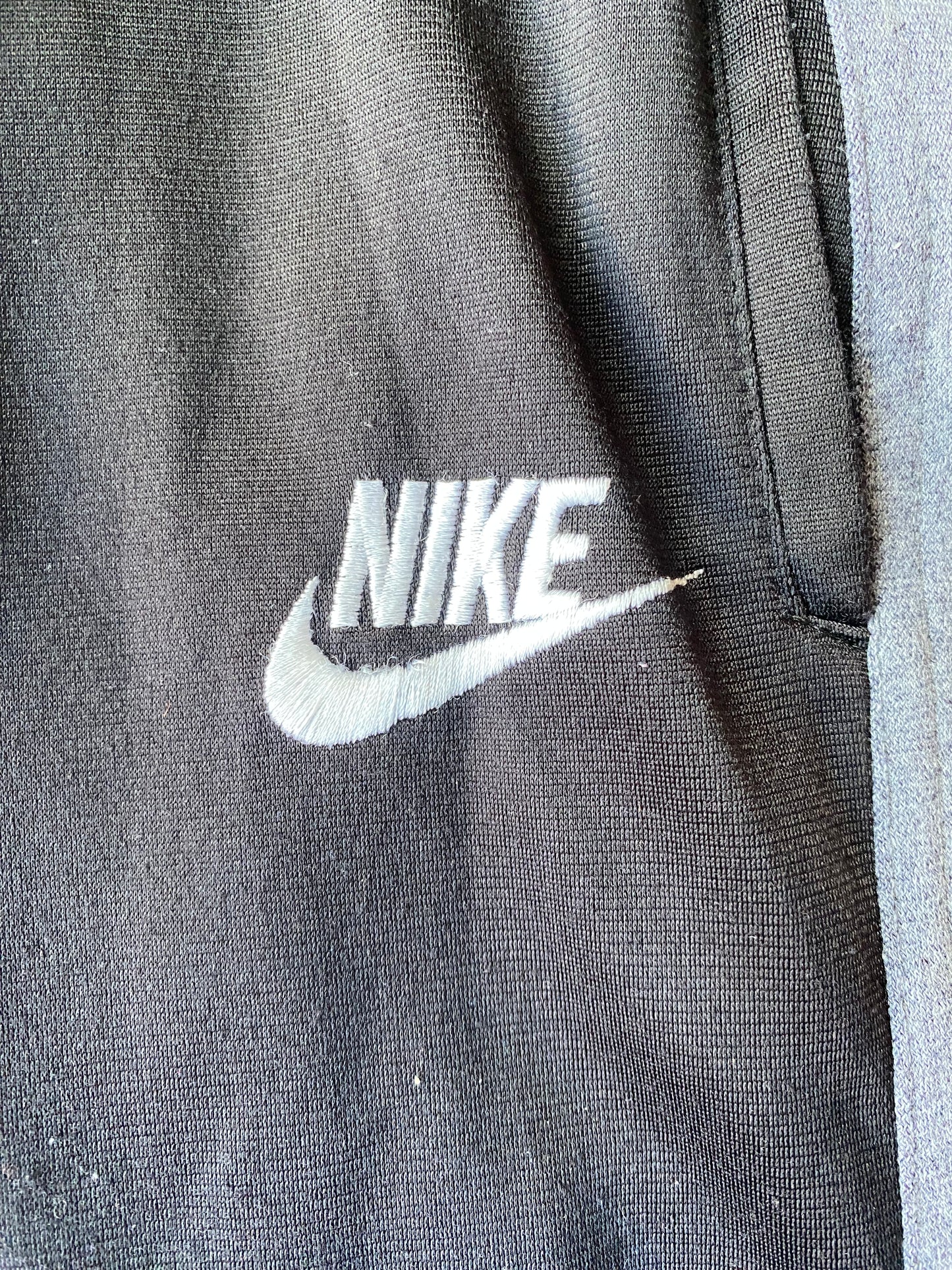 ✅ Pantalon Nike vintage boutons pression, noir, M légèrement cintré (38)