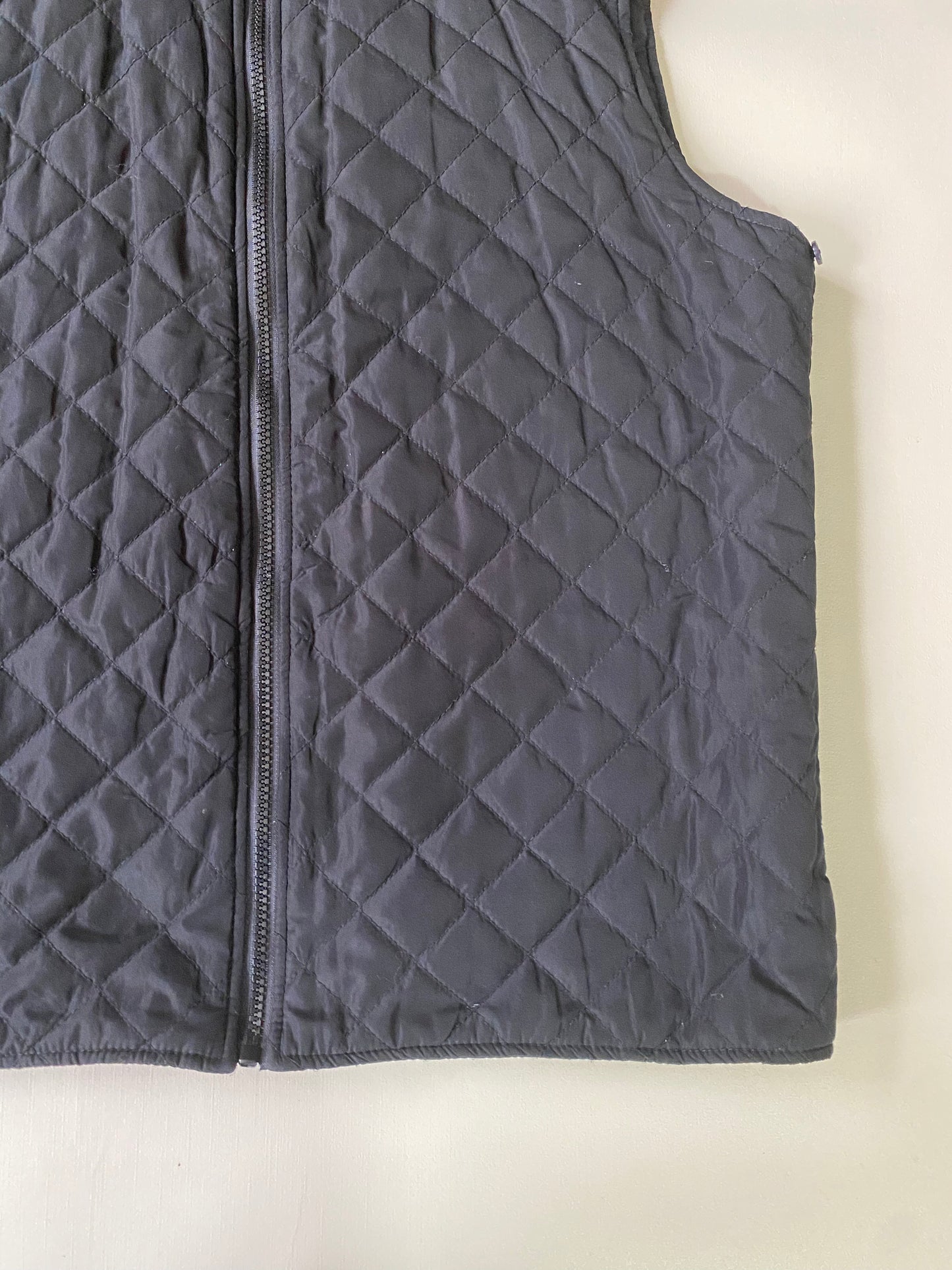 ✅ Gilet sans manches The Kooples, noir, L légèrement cintré.