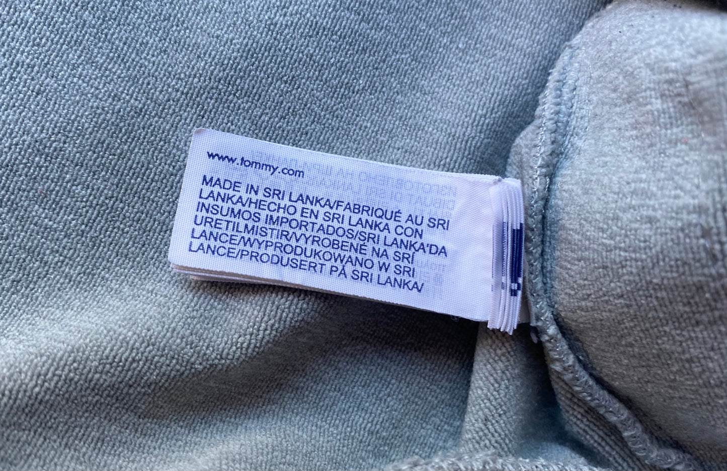 ✅ Pull Tommy Hilfiger sport, gris, M