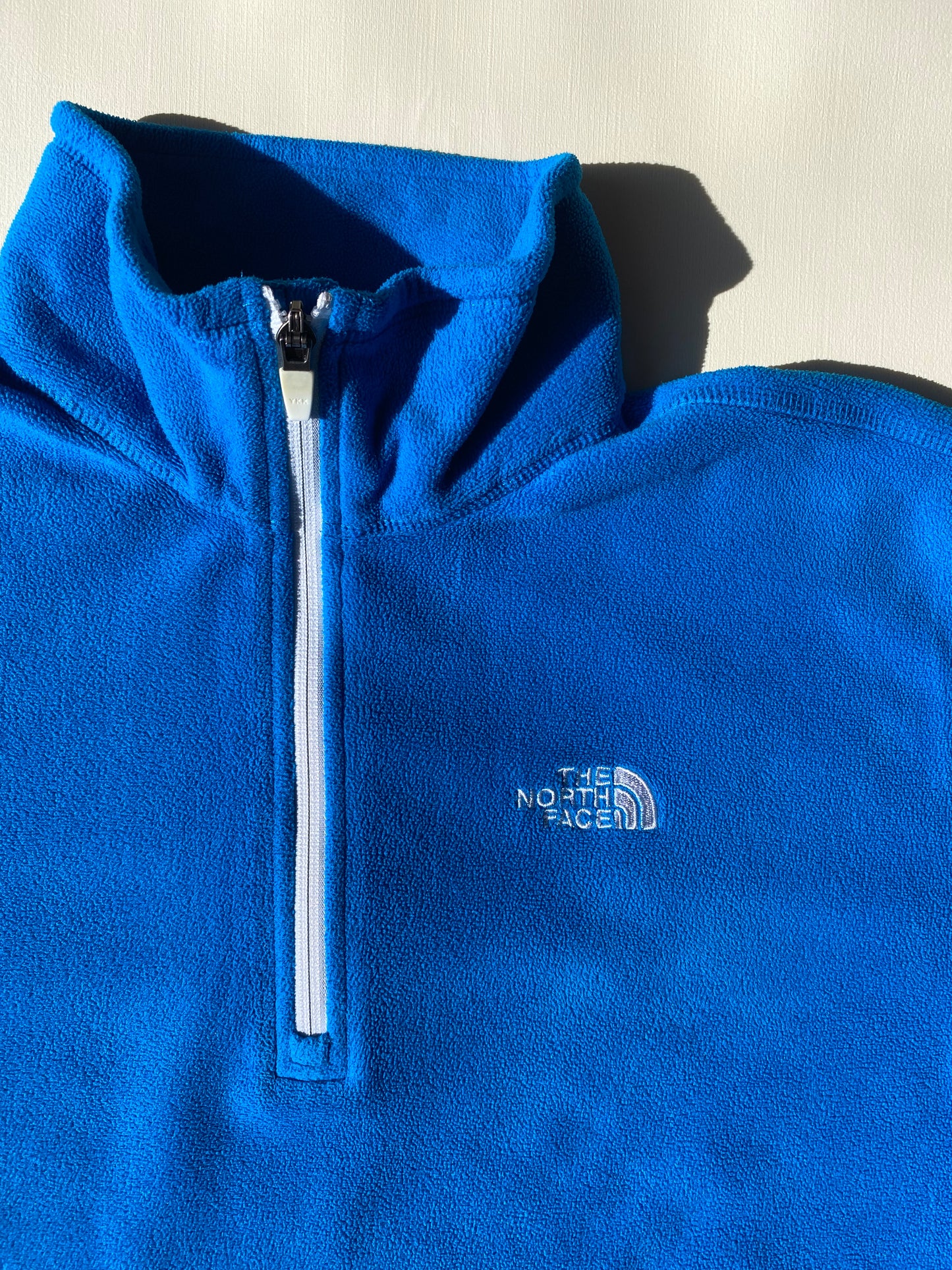 ✅ Polaire demi-zip the north face, bleu, M