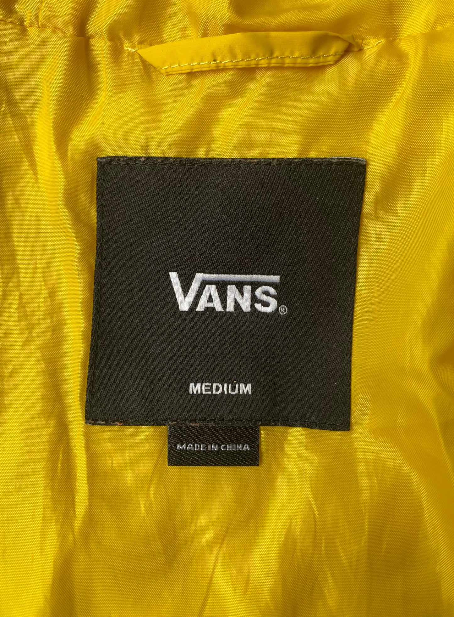 ✅ Doudoune Vans, Jaune, M/L