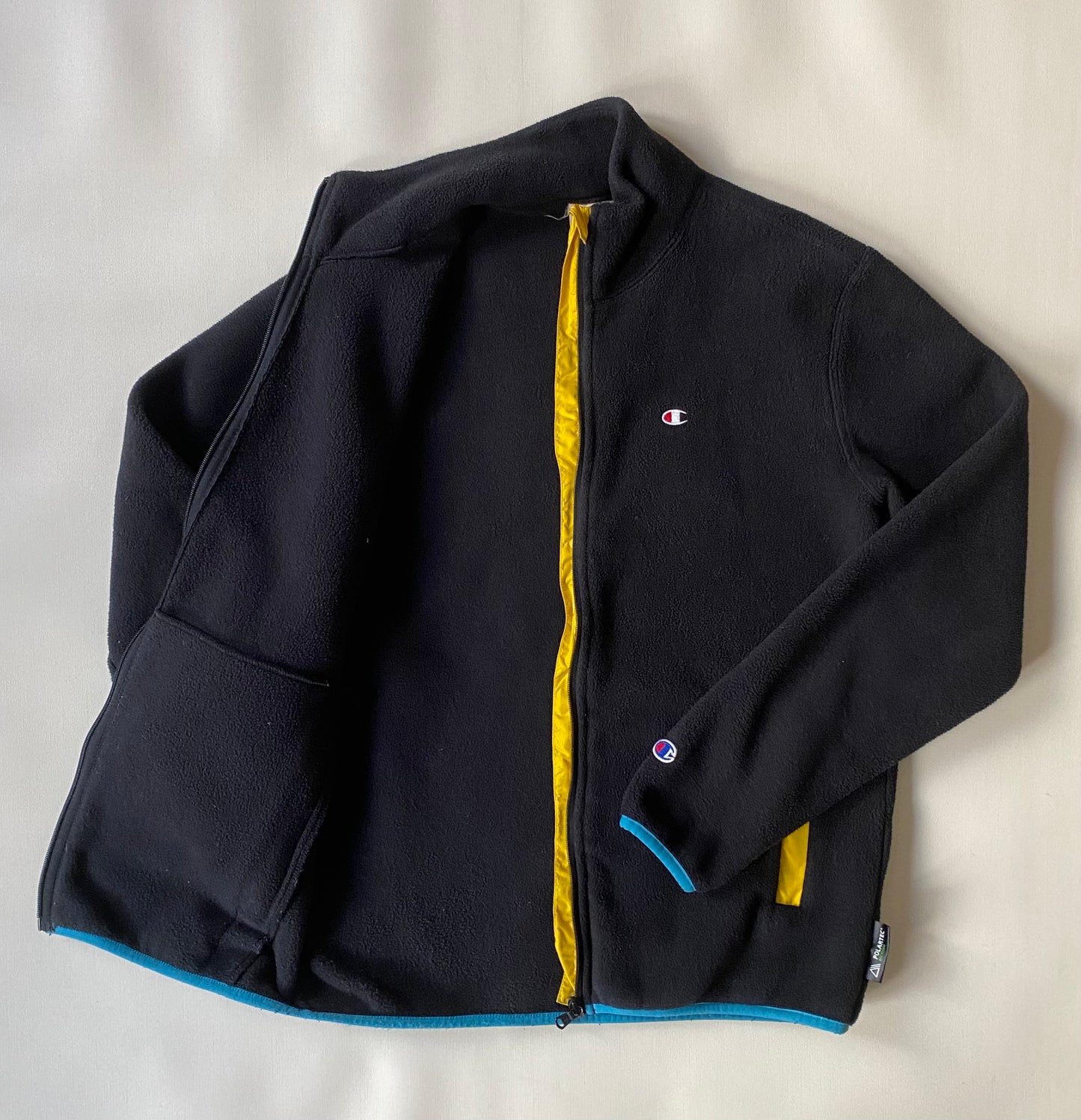 Veste polaire Champion, noir, S légèrement oversize