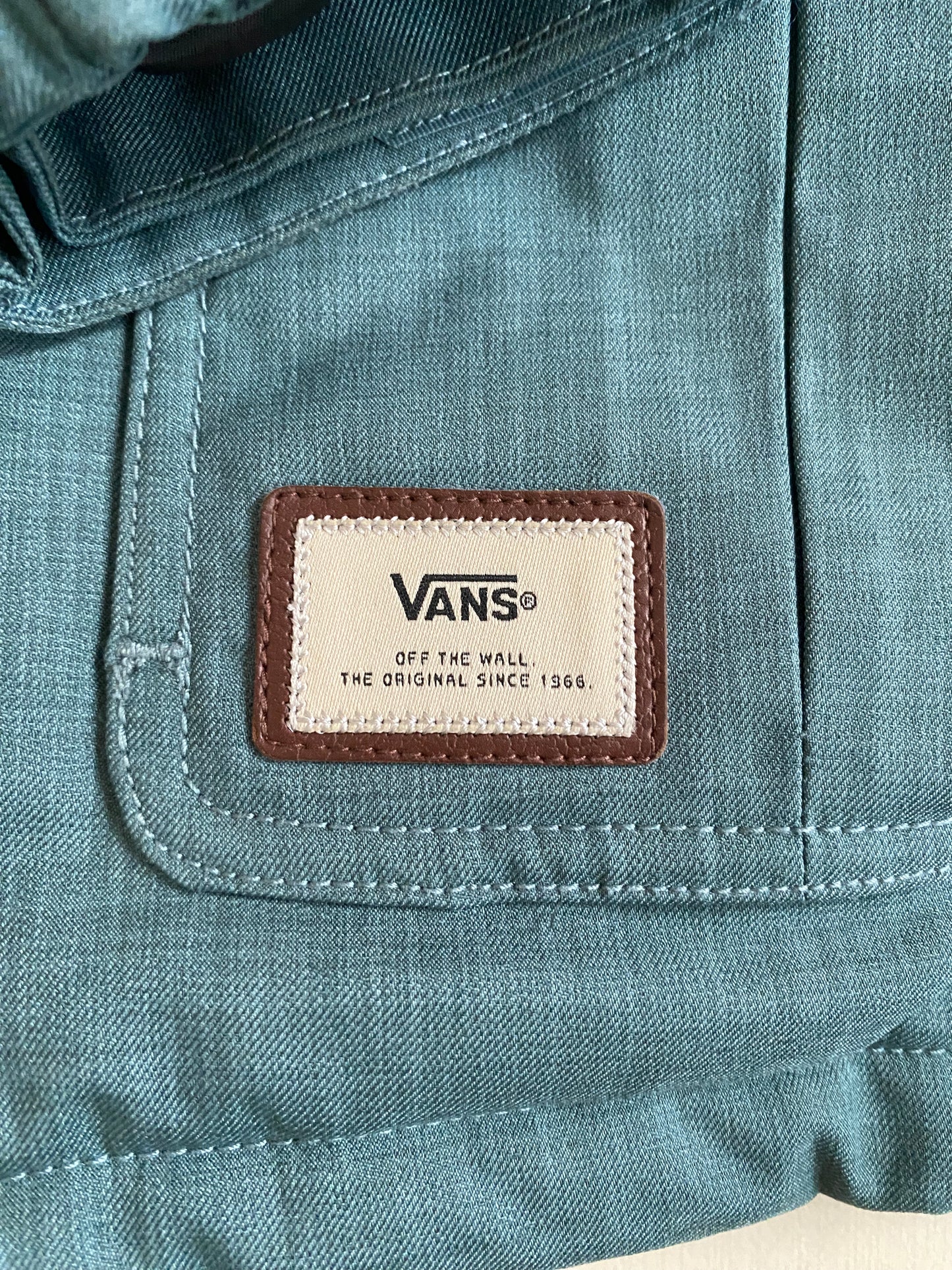 Manteau / parka Vans, bleu / gris, S oversize