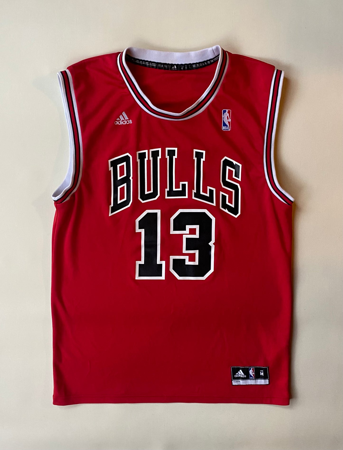 Maillot basket NBA Adidas, Chicago Bulls, Noah, rouge, M