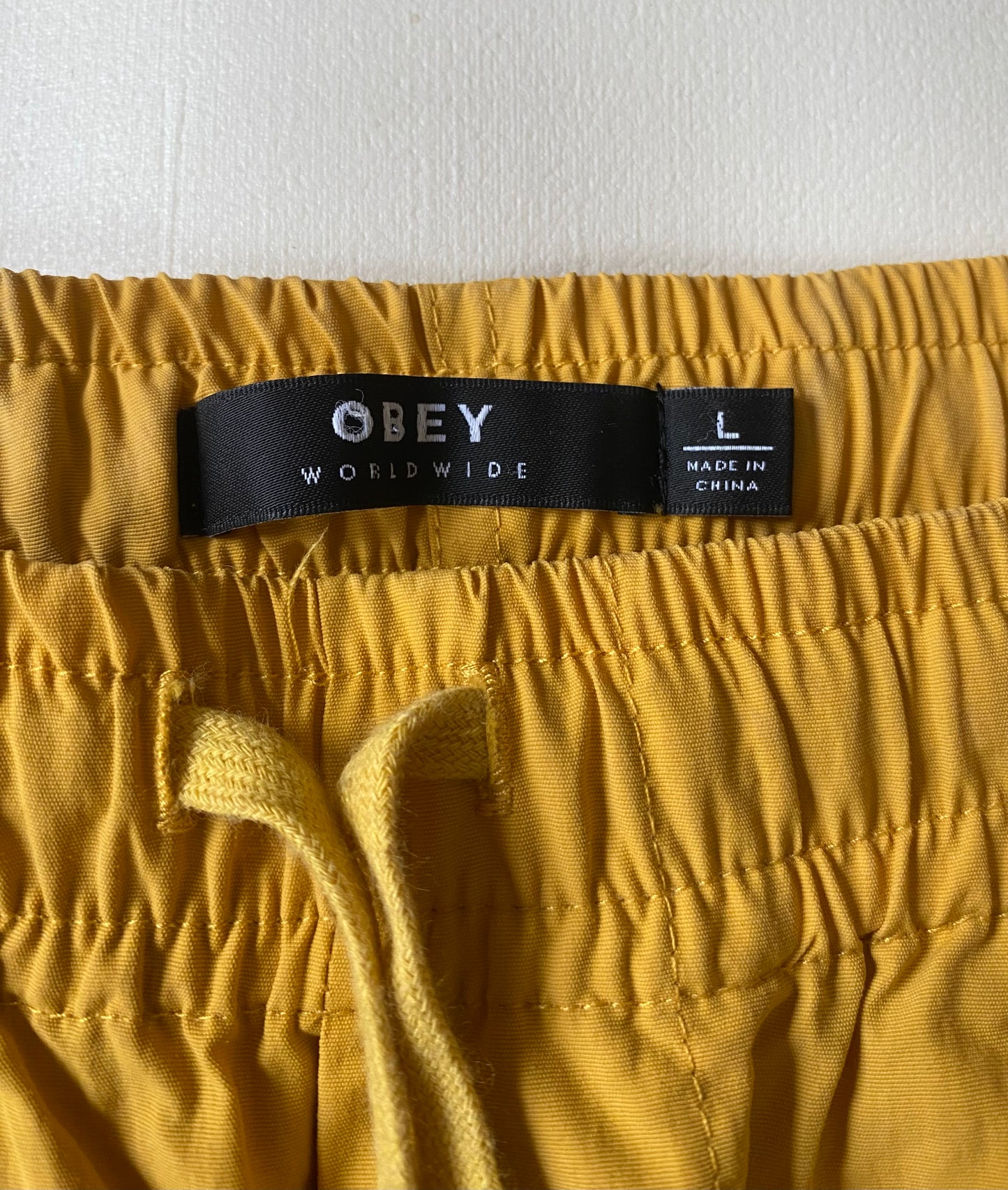 Pantalon jogging coupe-vent / pluie Obey, L (44)