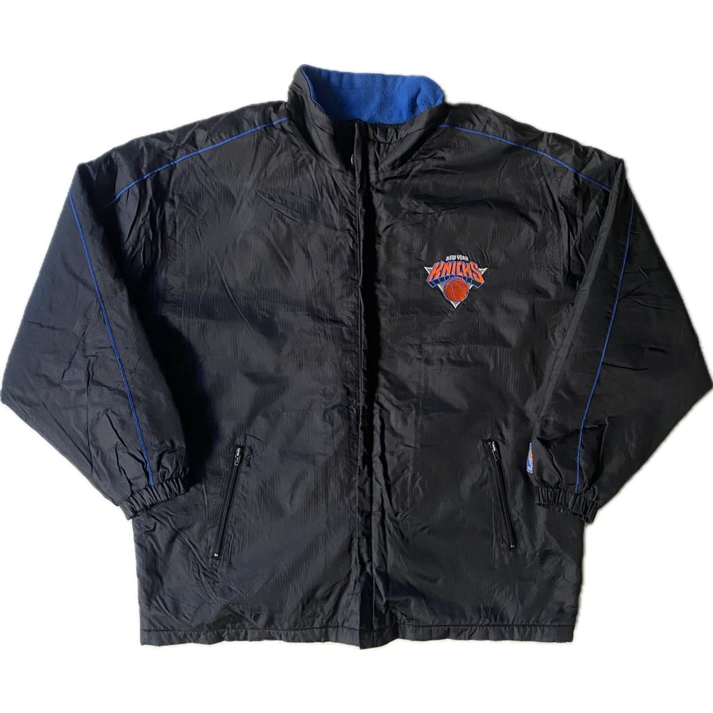 Doudoune NBA, New York Knicks, noir, L oversize