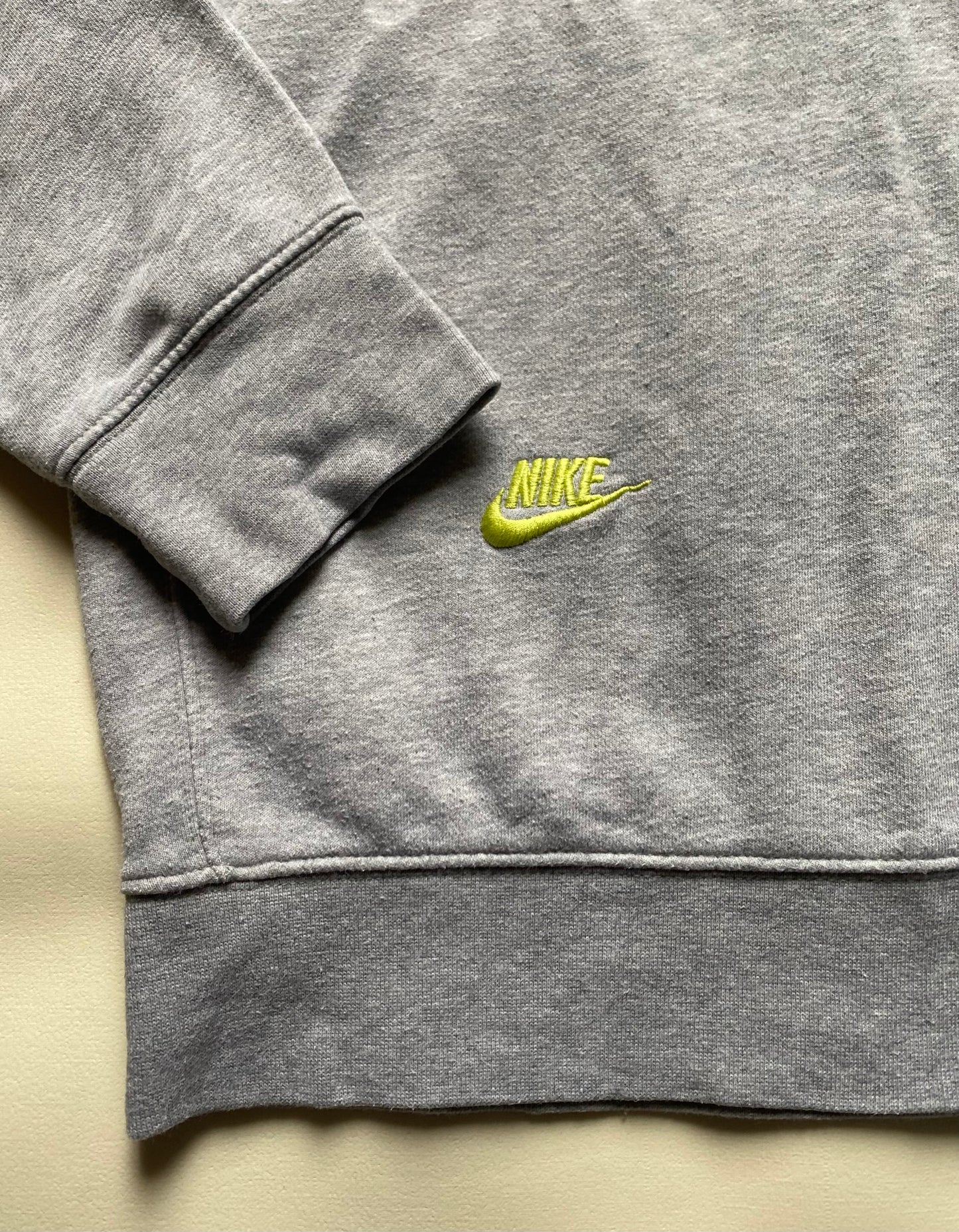 Pull Nike full logo, gris, M/L