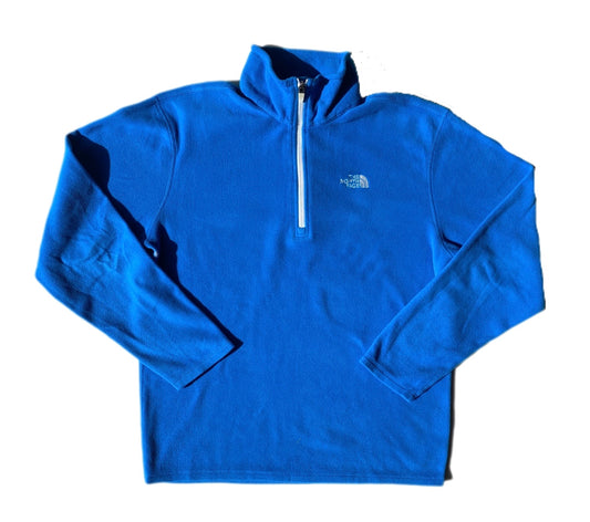 ✅ Polaire demi-zip the north face, bleu, M