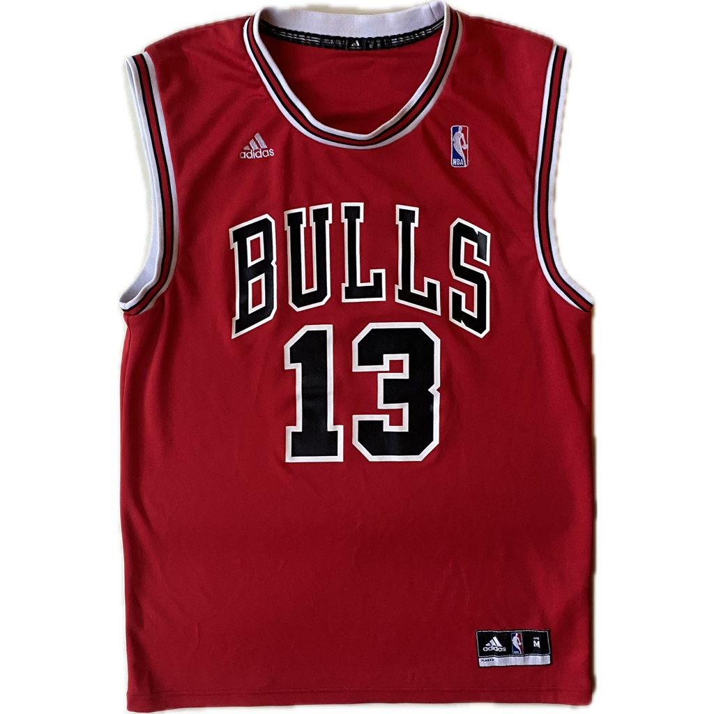 Maillot basket NBA Adidas, Chicago Bulls, Noah, rouge, M