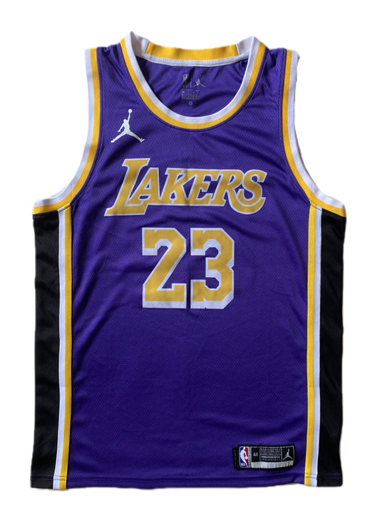 ✅ Maillot NBA Nike, Lakers, Lebron James, violet, M